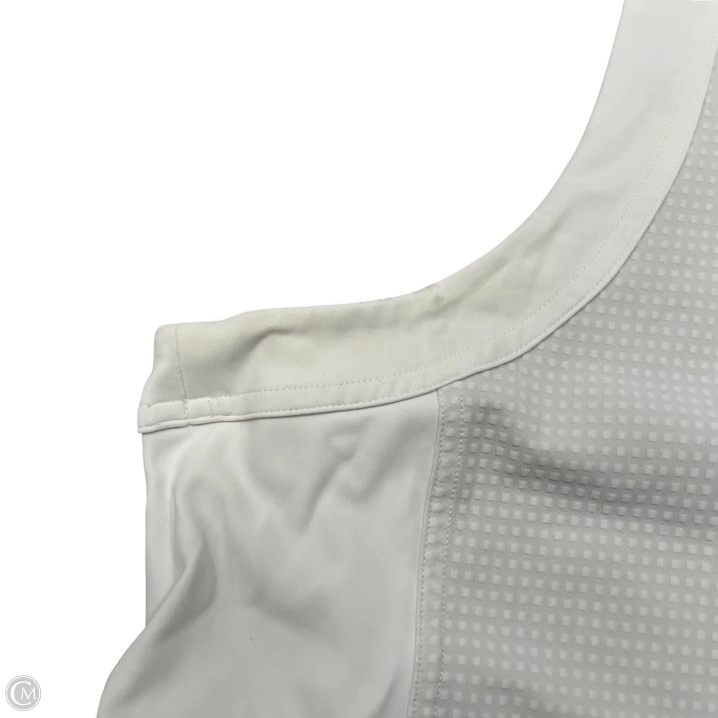 Athletic Tank Top By Lululemon In White, Size: M
