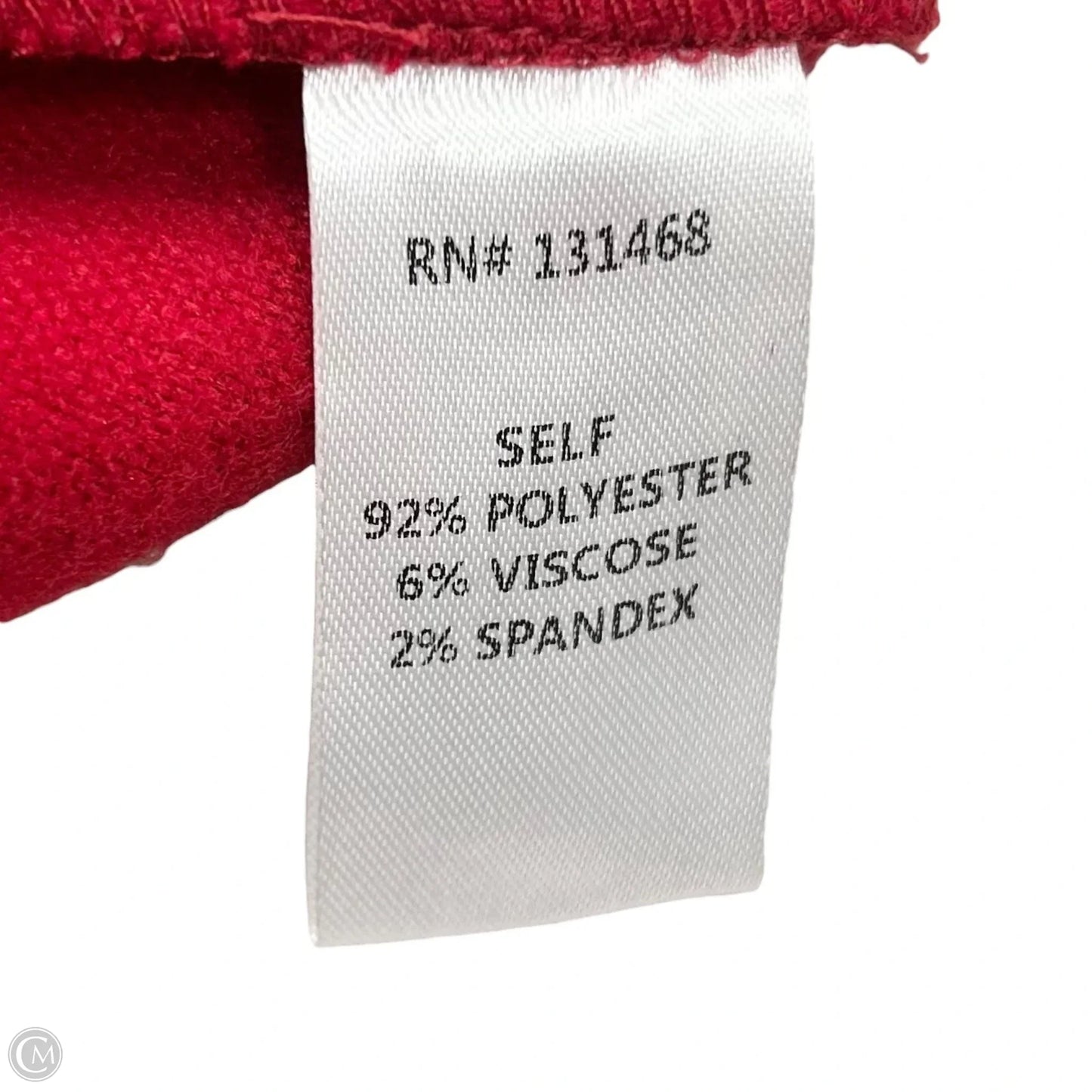 Coat Peacoat By Vici In Red, Size: L