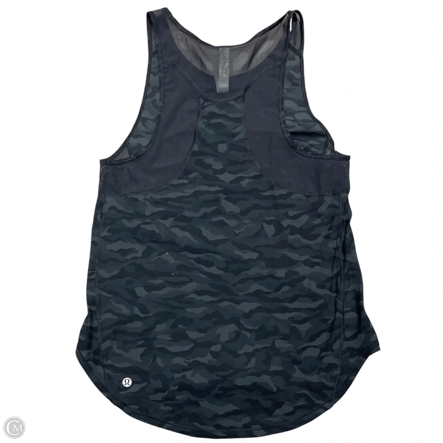 Athletic Tank Top By Lululemon In Camouflage Print, Size: S