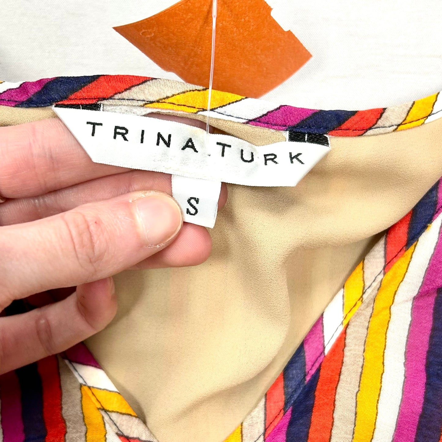 Top Long Sleeve Designer By Trina Turk Size: S