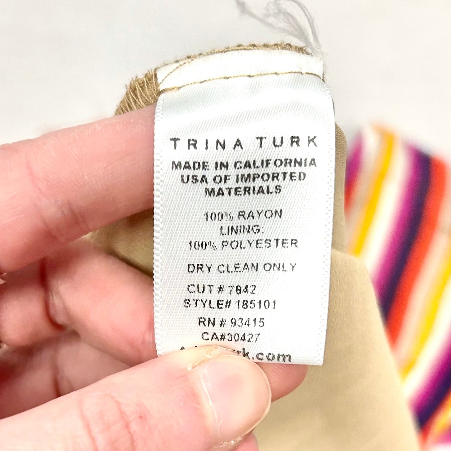 Top Long Sleeve Designer By Trina Turk Size: S