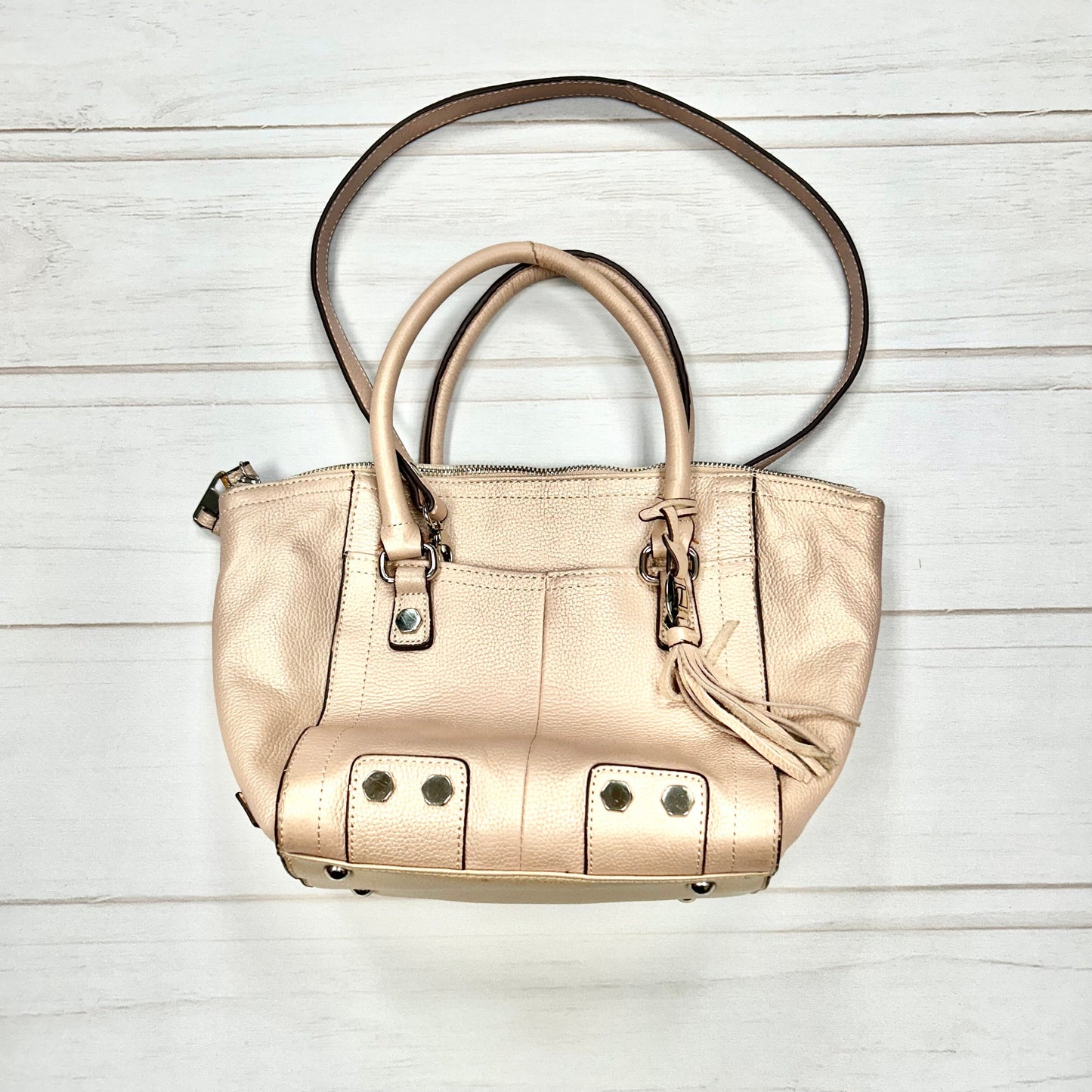 Crossbody Leather By Tignanello Purses Size: Medium