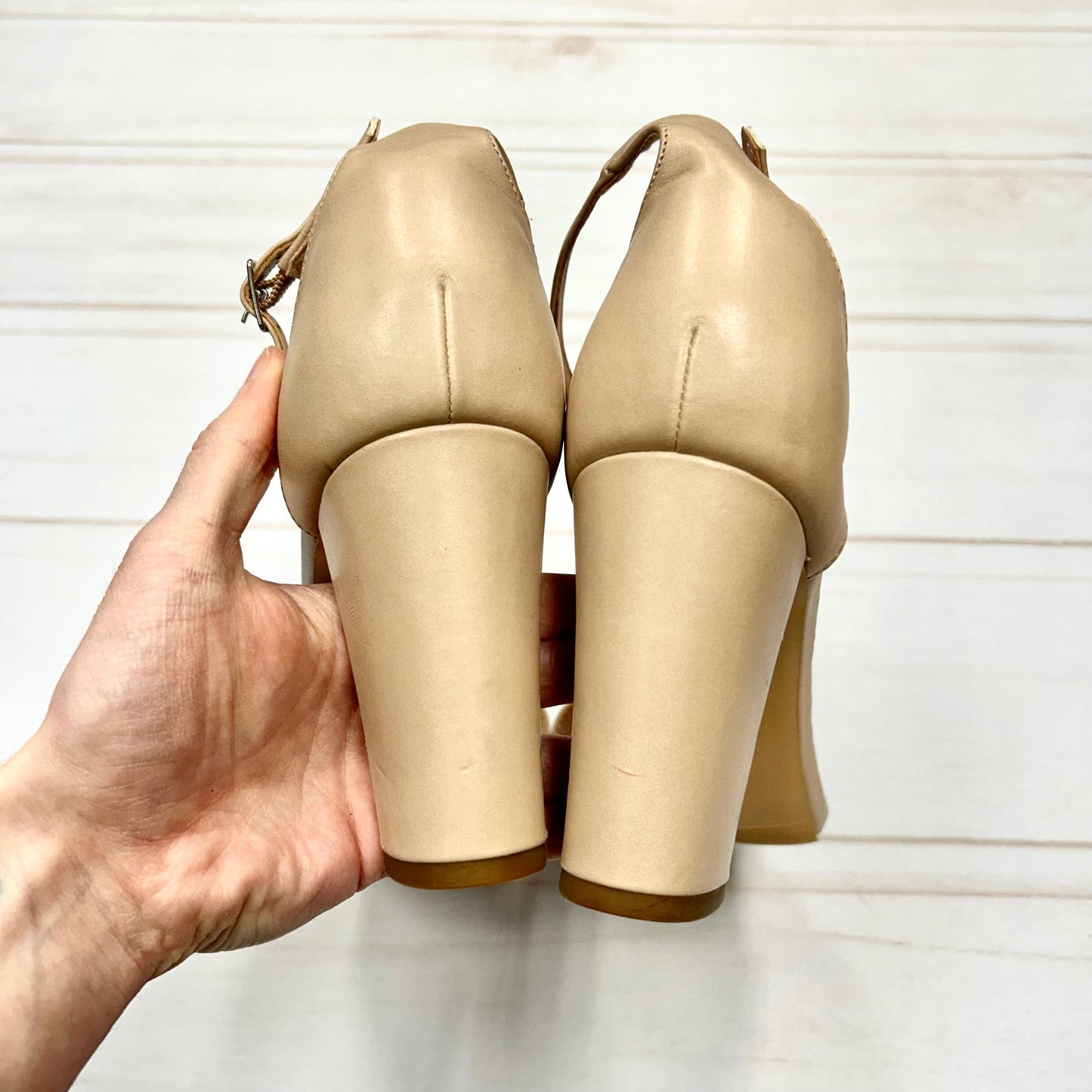 Sandals Heels Block By Madden Girl Size: 10