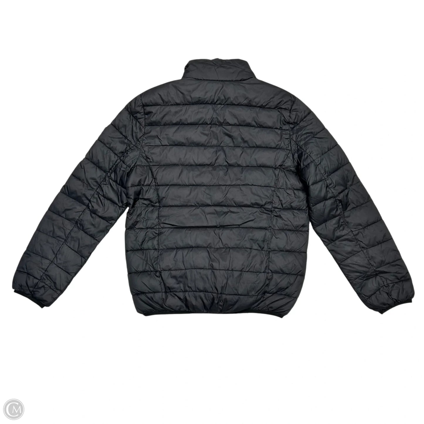 Coat Puffer & Quilted By Guess In Black, Size: M