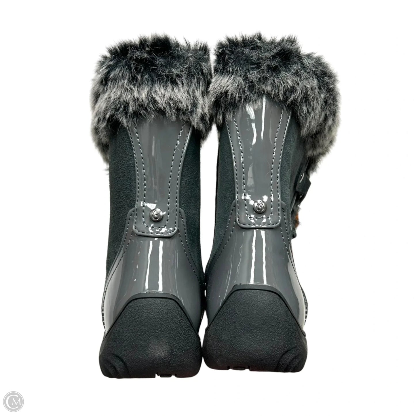 Boots Snow By Sporto In Grey, Size: 9.5