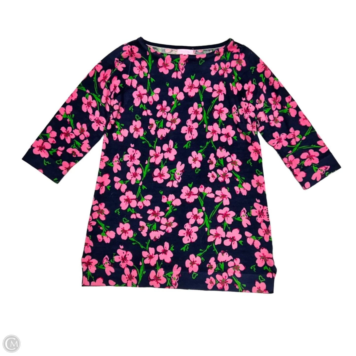 Sweater Designer By Lilly Pulitzer In Floral Print, Size: L