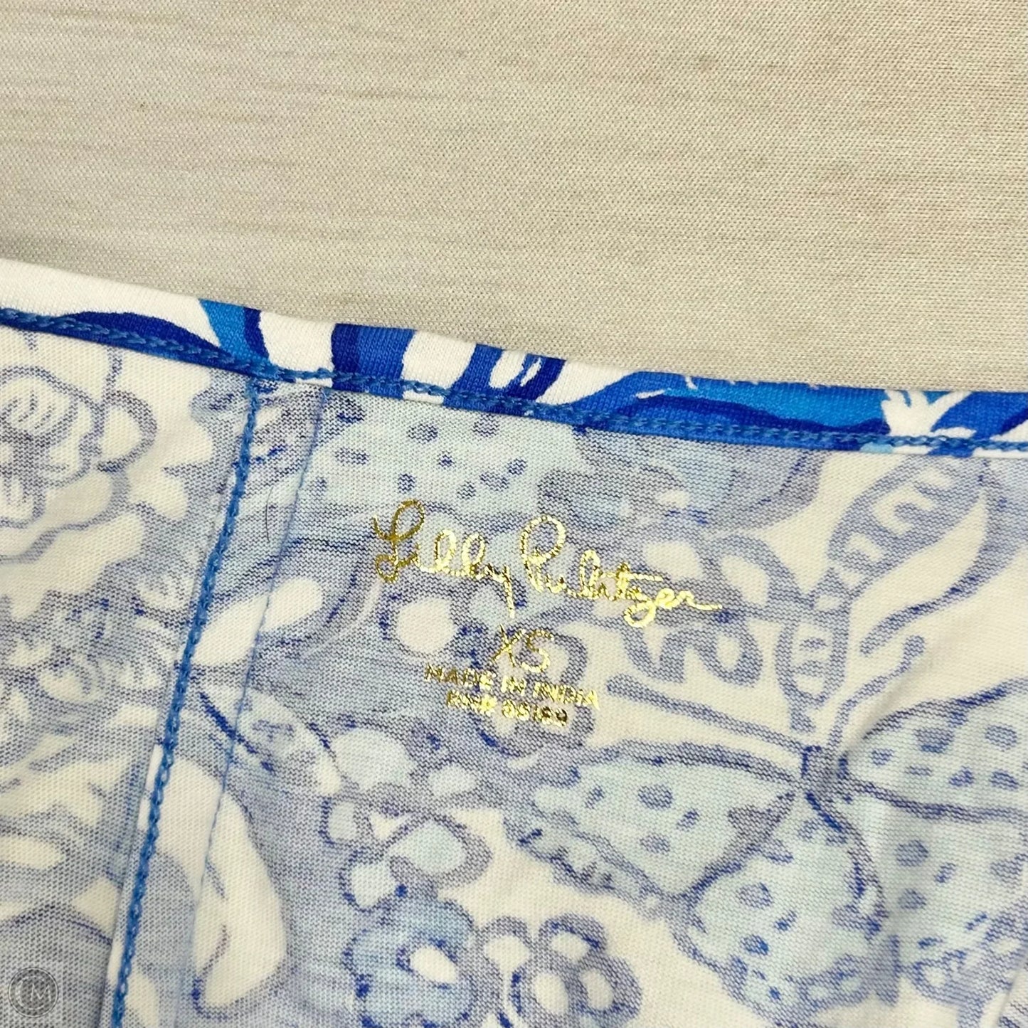 Dress Designer By Lilly Pulitzer In Blue & White, Size: Xs