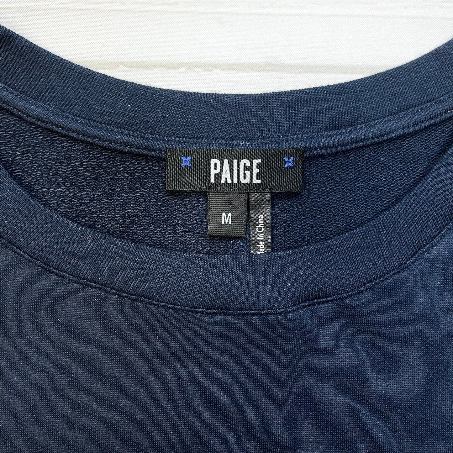 Top Sleeveless Designer By Paige Size: M