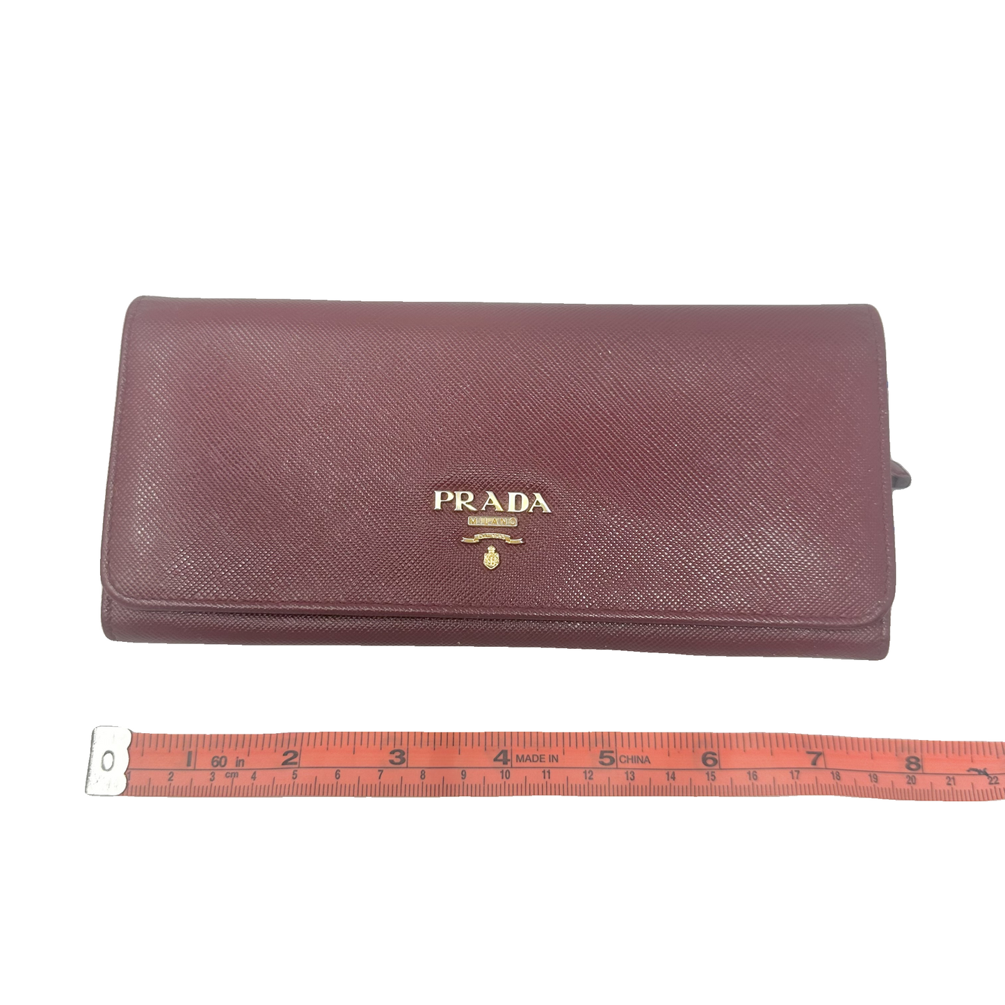 Wallet Luxury Designer By Prada, Size: Medium
