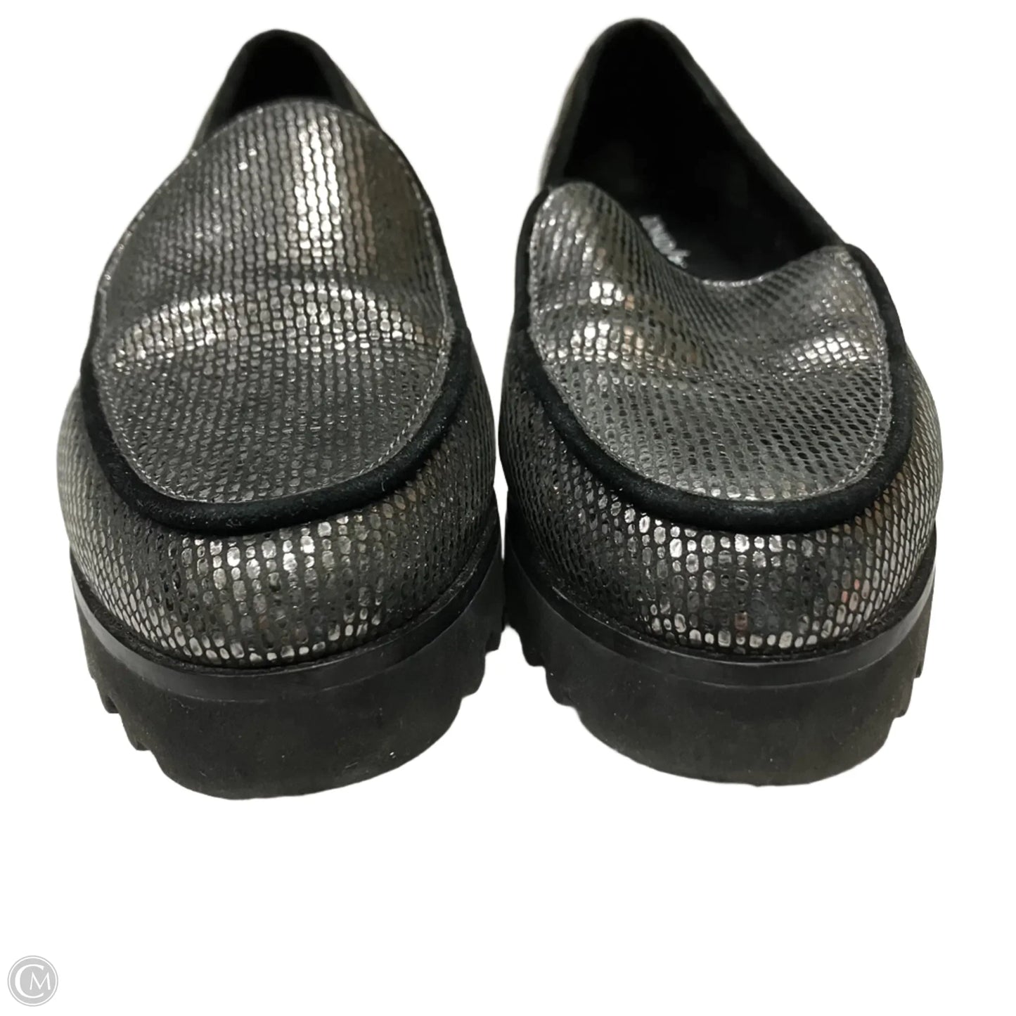 Shoes Flats By Donald Pliner In Silver, Size: 7