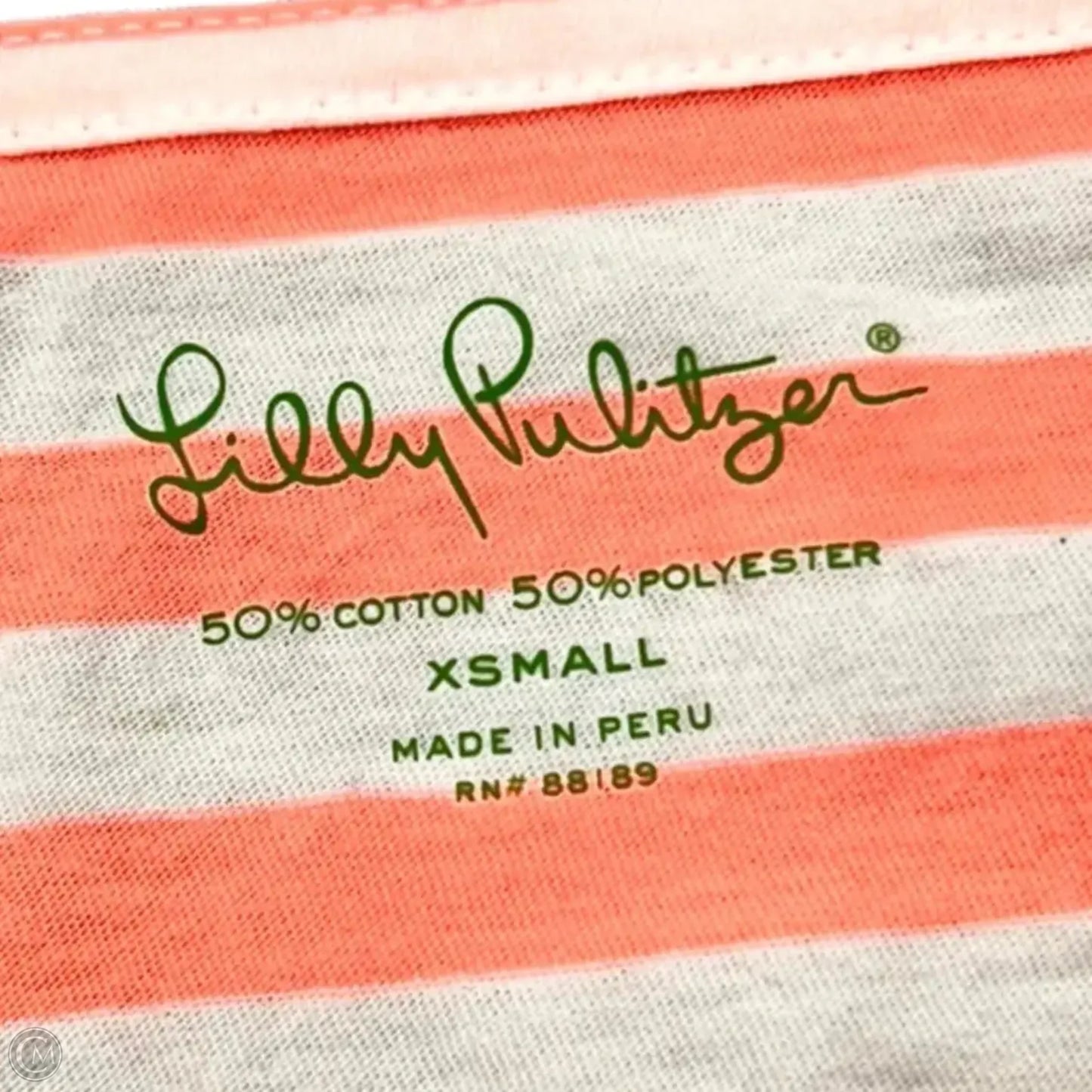 Dress Designer By Lilly Pulitzer In Orange & White, Size: Xs
