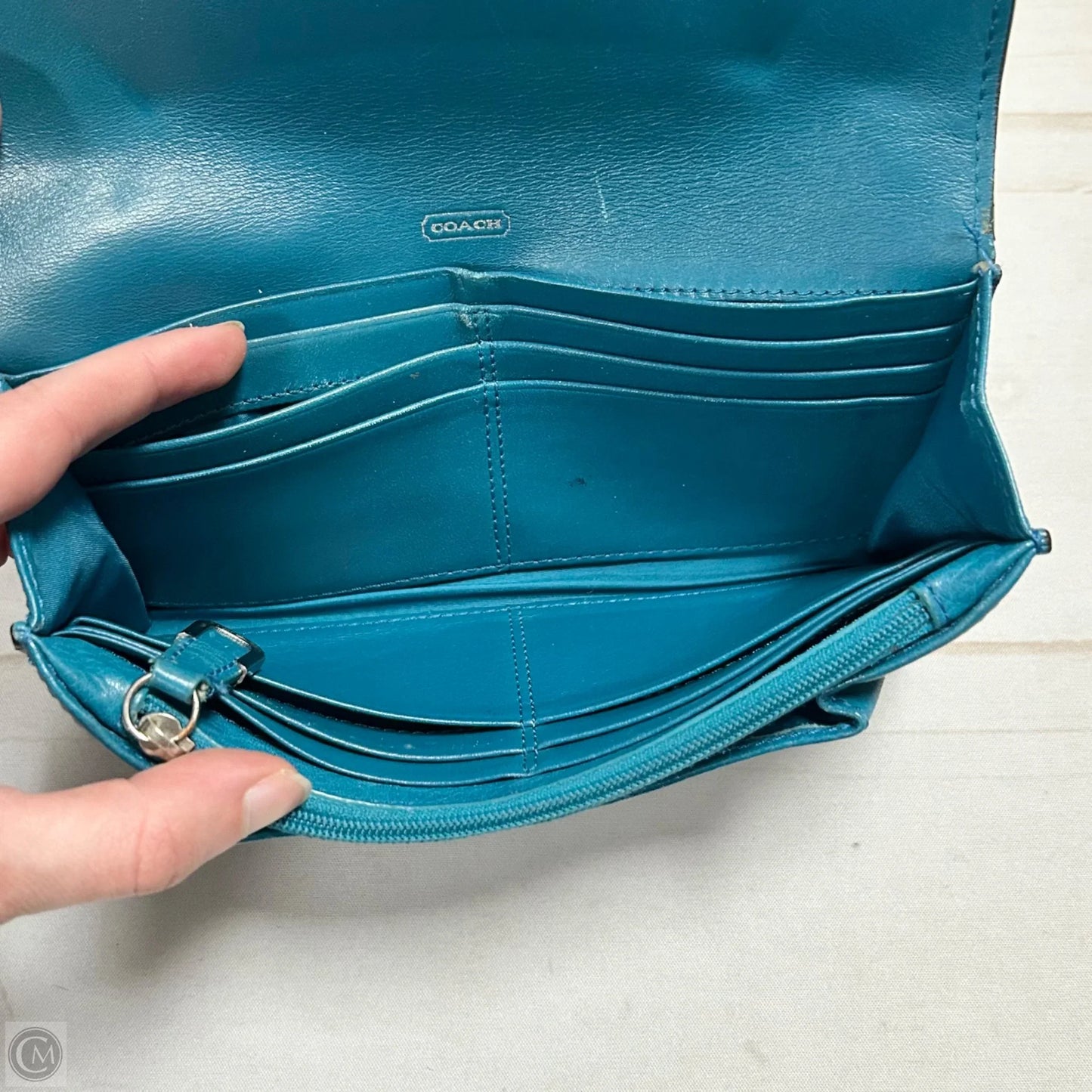 Wallet Designer By Coach, Size: Large