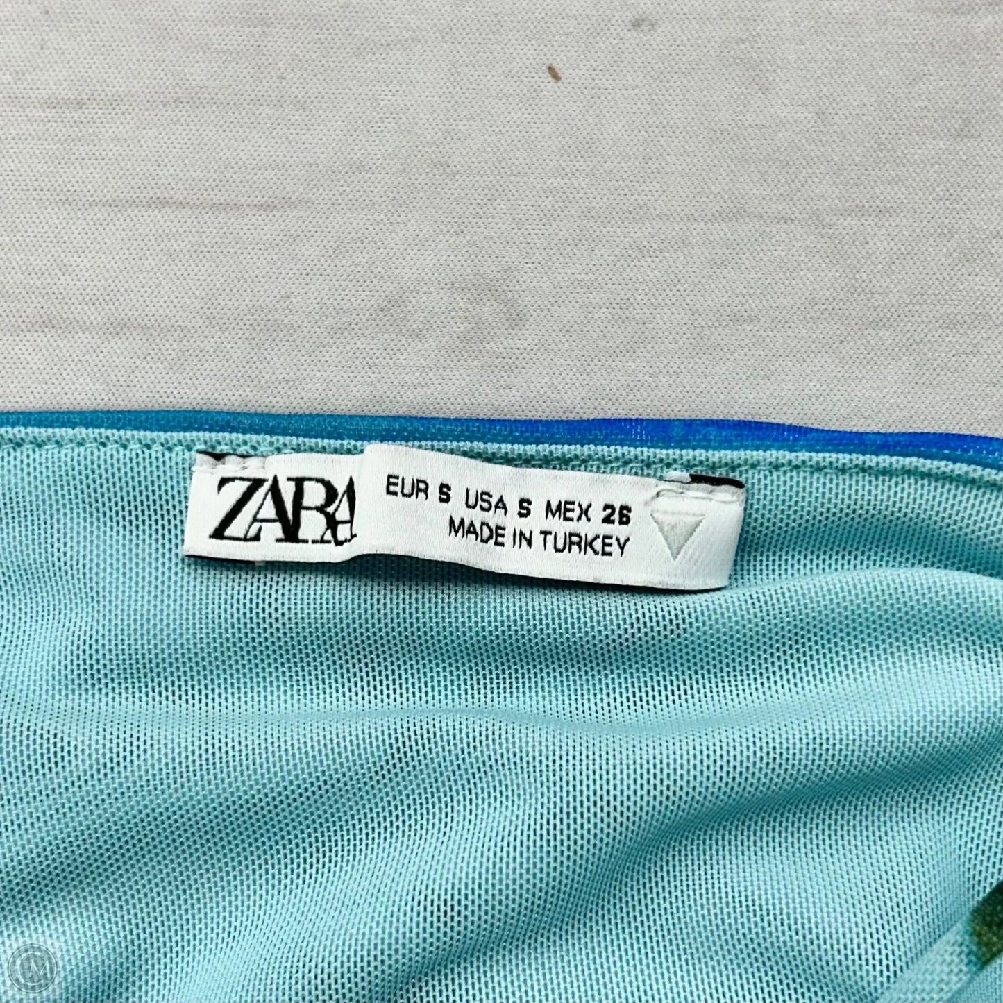 Dress Casual Midi By Zara In Tropical Print, Size: S