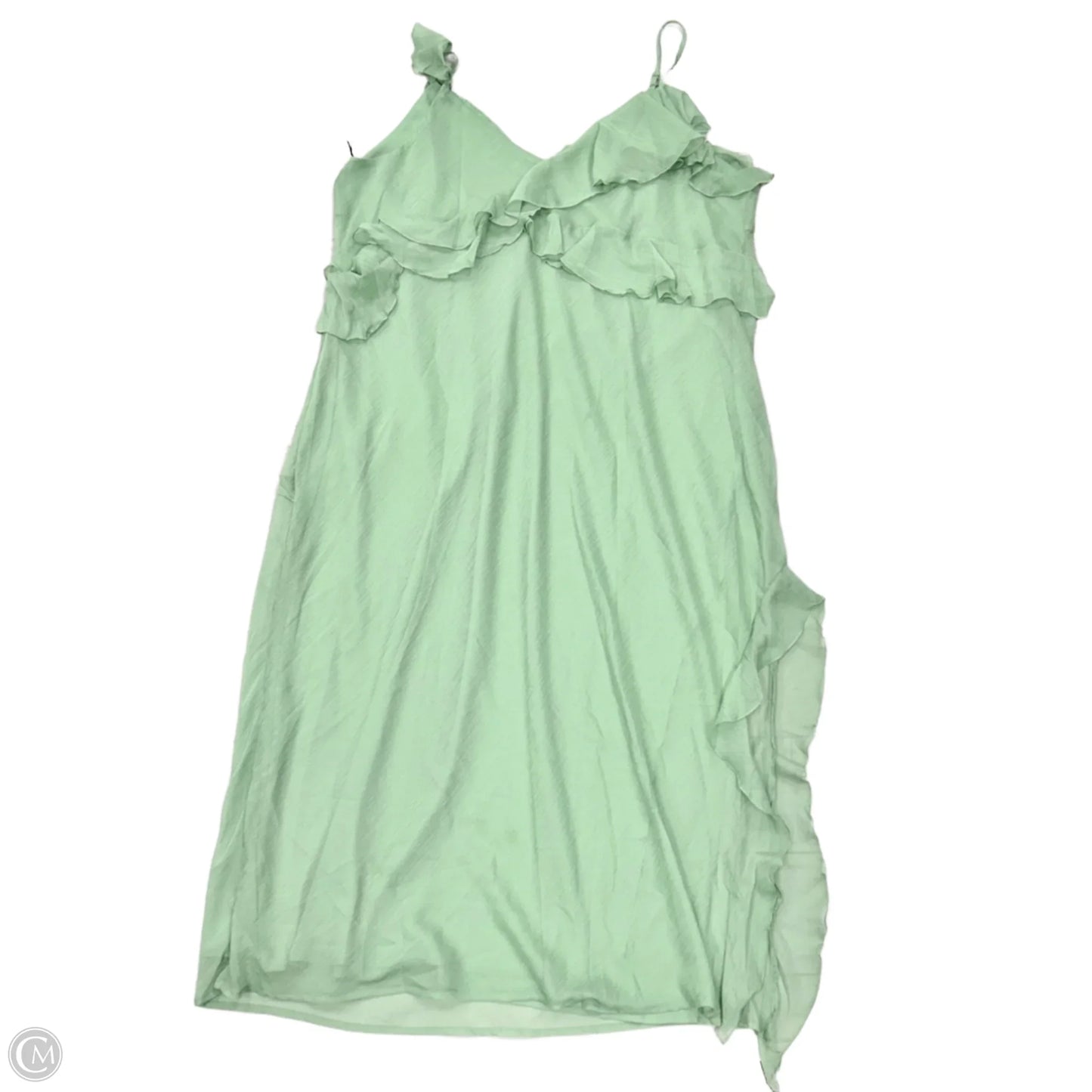 Dress Party Long By Future Collective In Green, Size: 3x