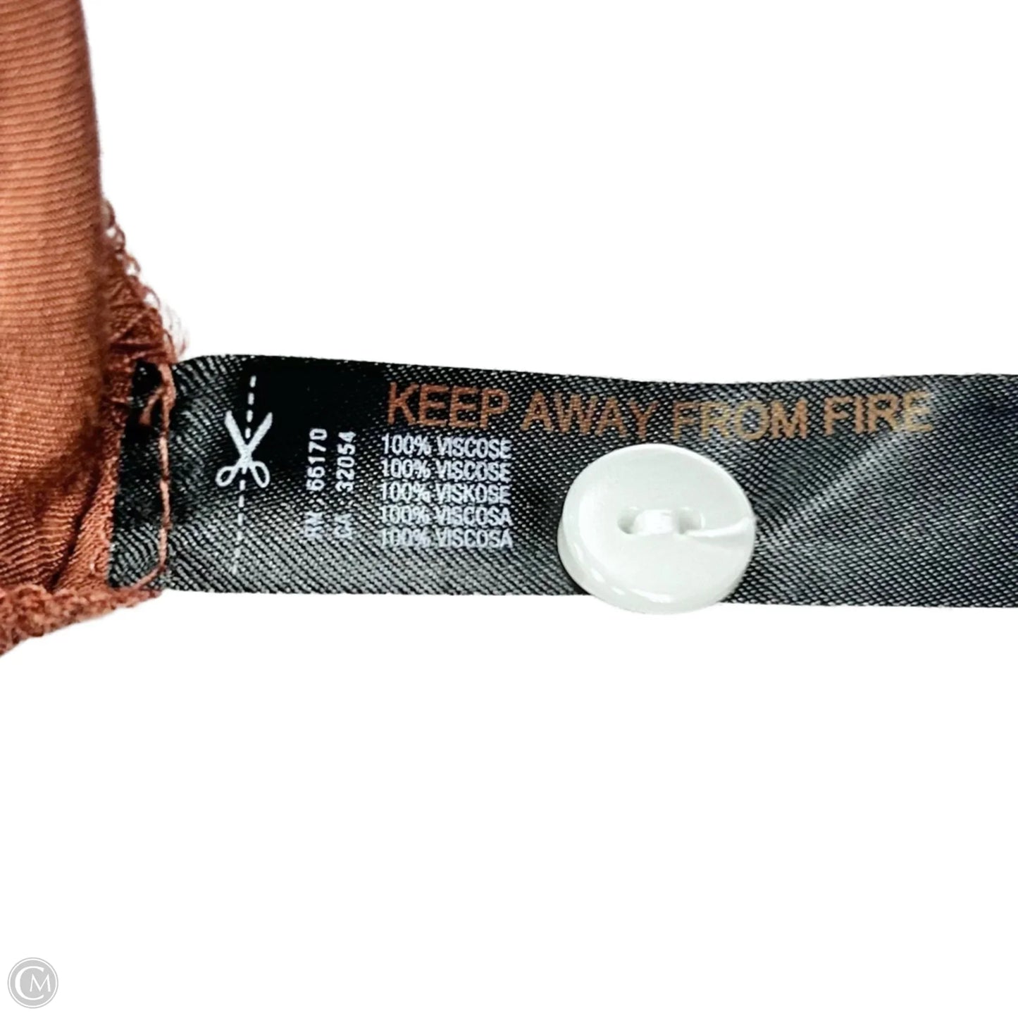 Dress Casual Short By Free People In Orange & White, Size: Xs