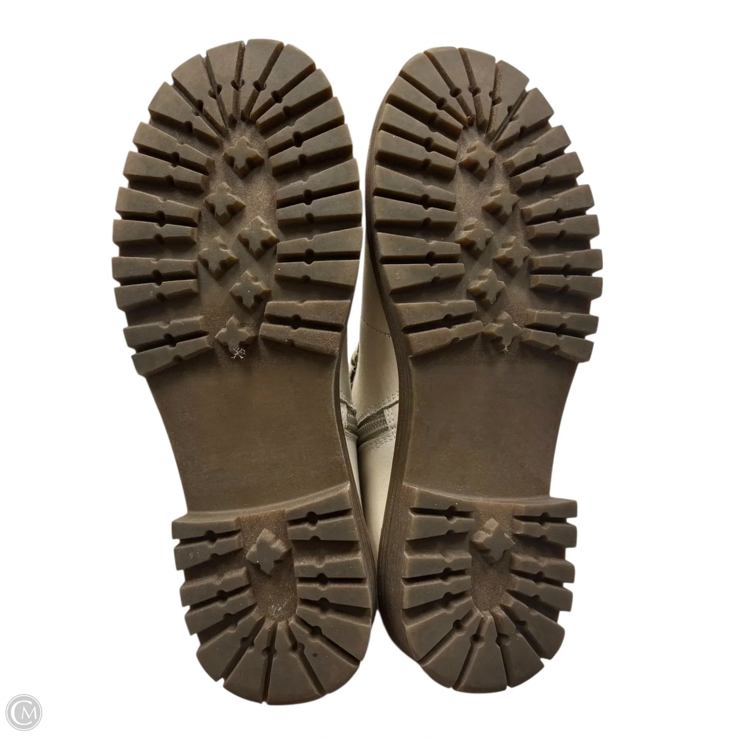 Boots Combat By White Mountain In Cream, Size: 7.5