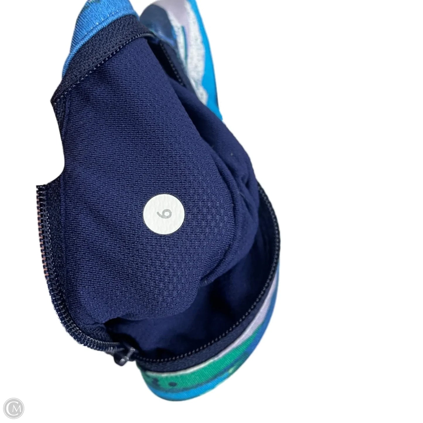 Athletic Leggings By Lululemon In Blue & Green, Size: S