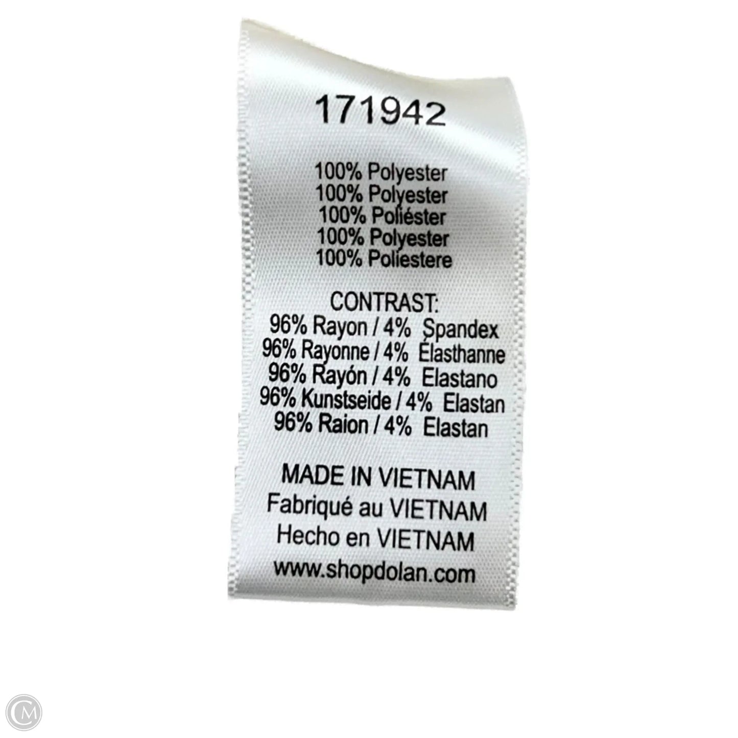 Top Long Sleeve By Dolan Left Coast In Cream, Size: Xs