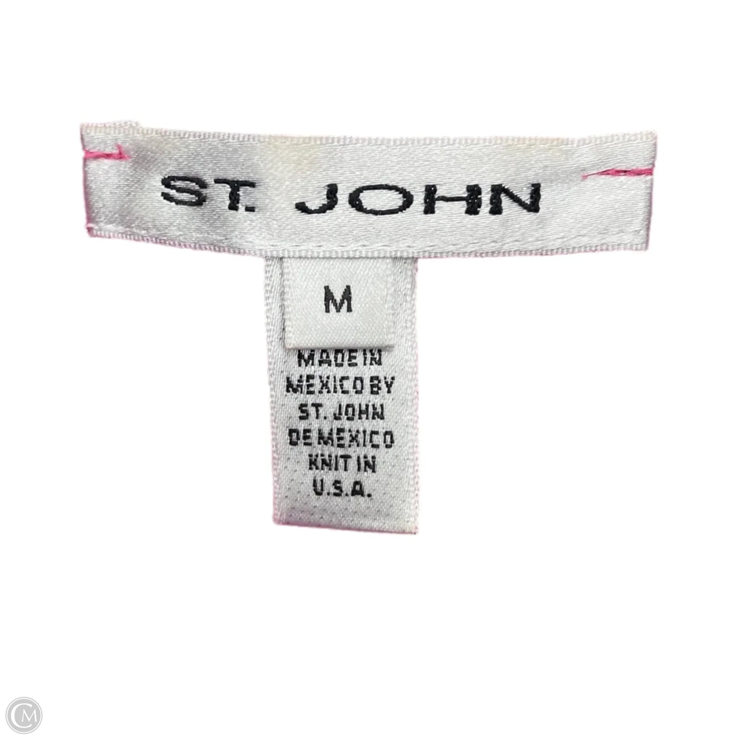 Tank Top Designer By St. John In Pink, Size: M