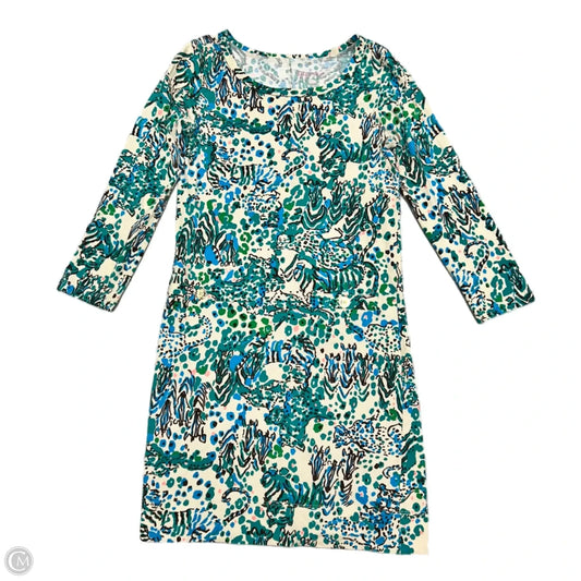 Dress Designer By Lilly Pulitzer In Animal Print, Size: Xs