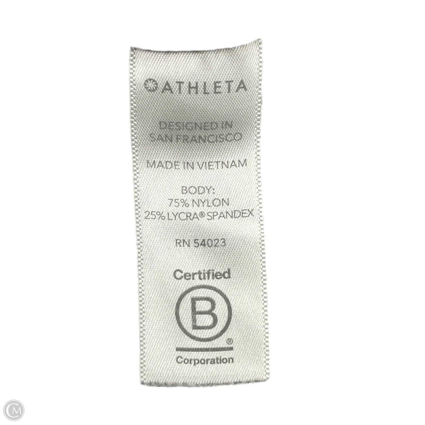 Athletic Leggings By Athleta In Maroon, Size: S