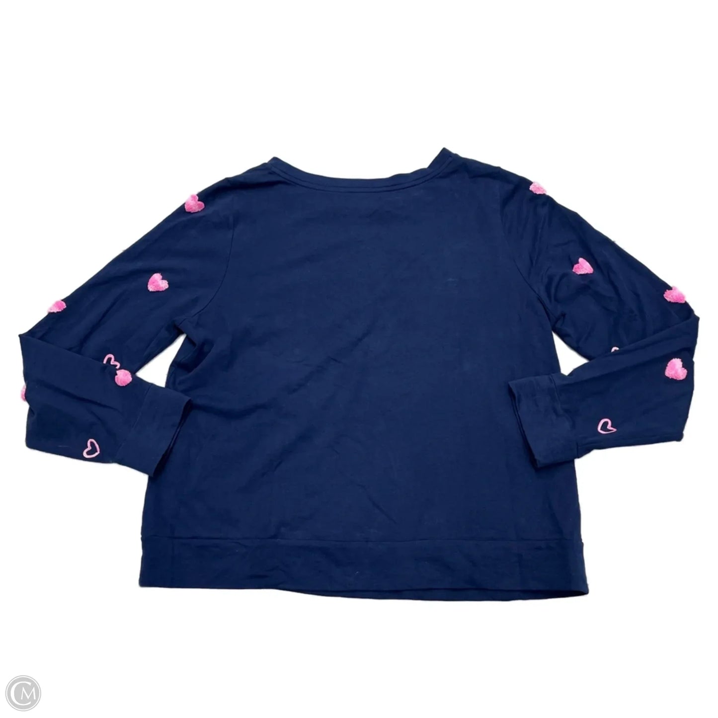 Sweatshirt Designer By Lilly Pulitzer In Blue & Pink, Size: Xl