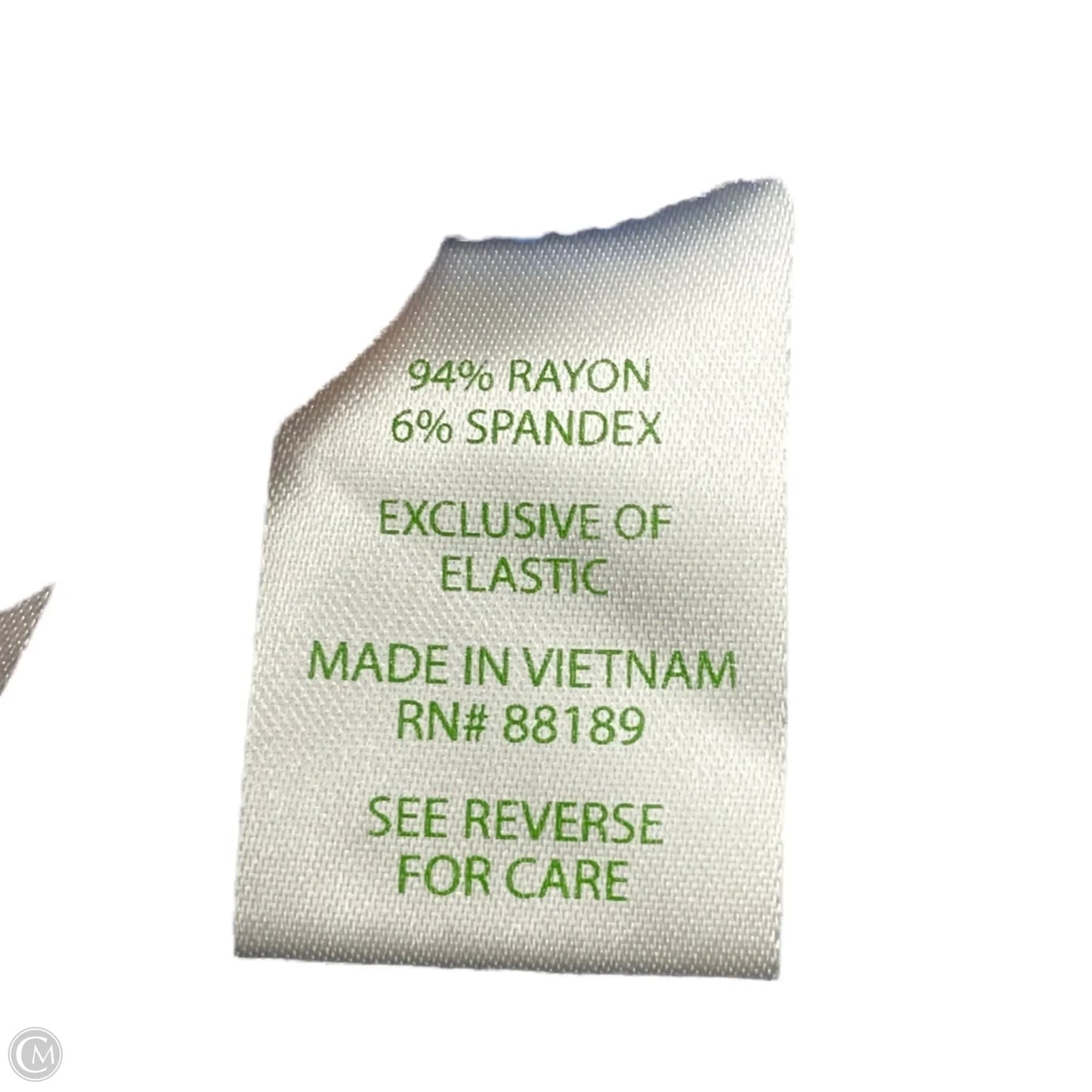 Top Short Sleeve Designer By Lilly Pulitzer In Blue, Size: M