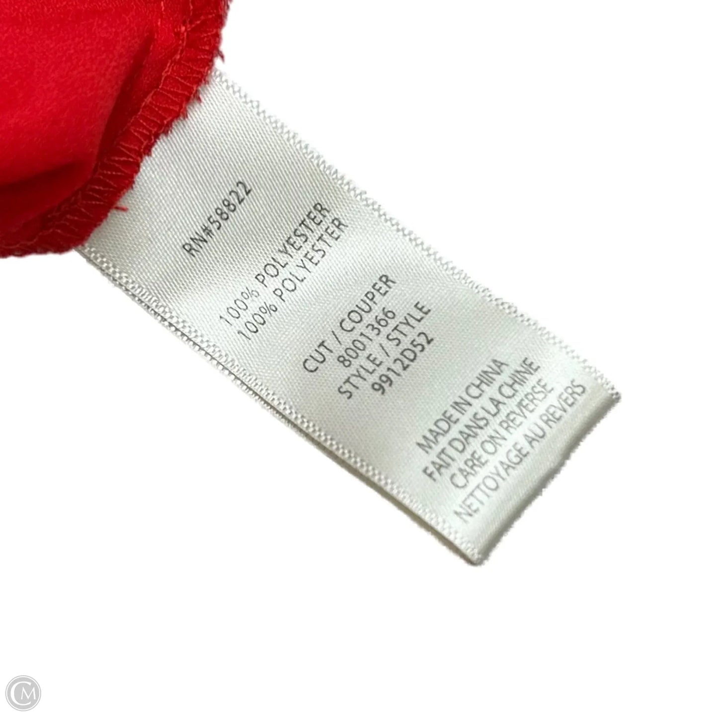 Dress Party Short By Max Studio In Red, Size: Xs