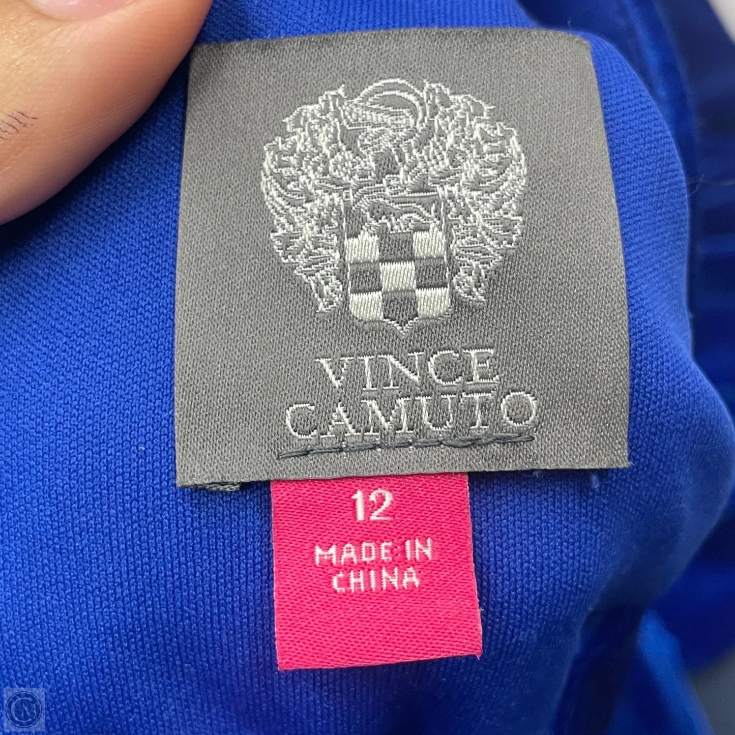 Dress Party Midi By Vince Camuto In Blue, Size: L