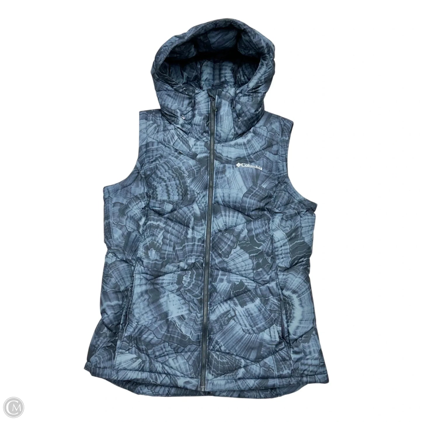 Vest Puffer & Quilted By Columbia In Blue, Size: L