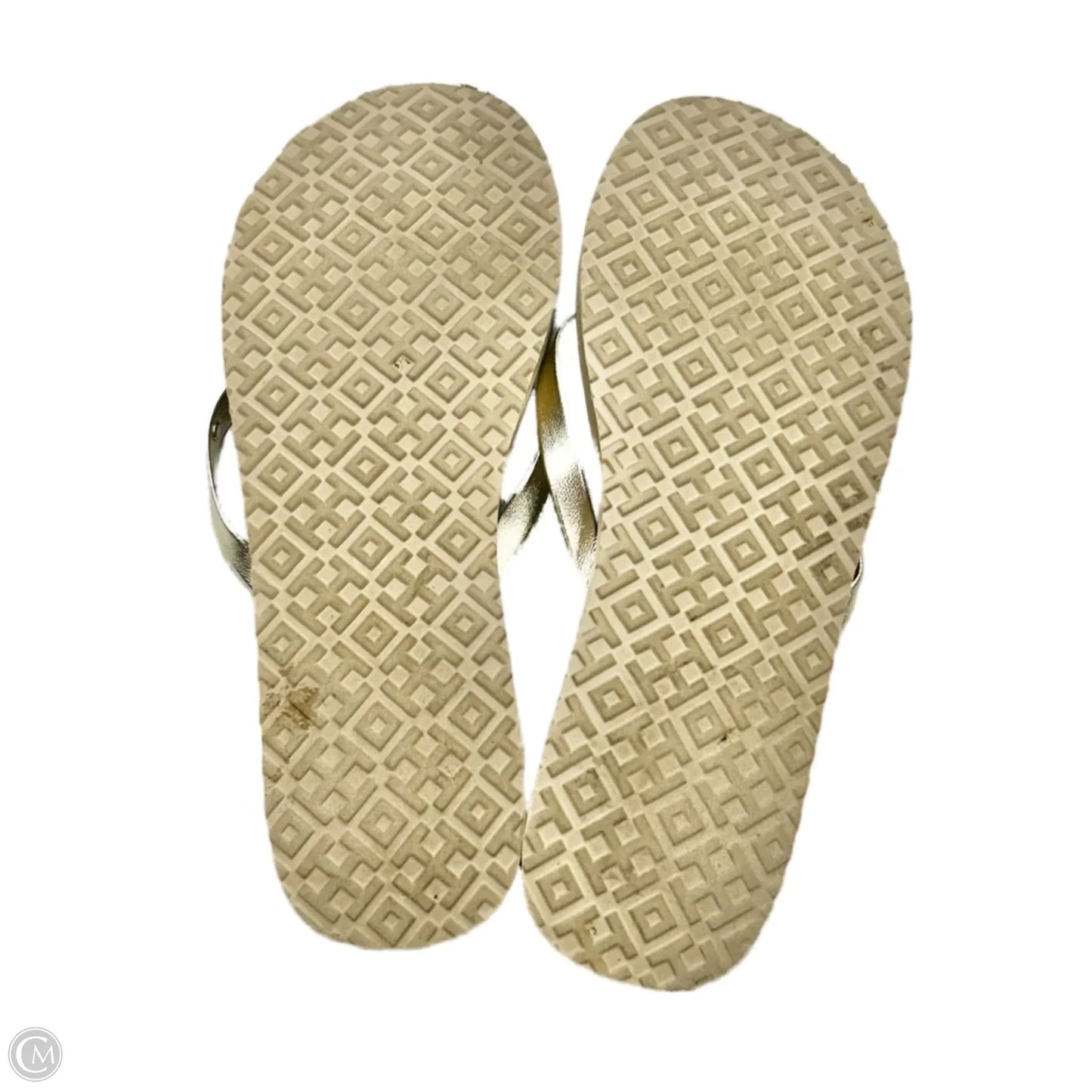 Sandals Designer By Tory Burch In Gold, Size: 6