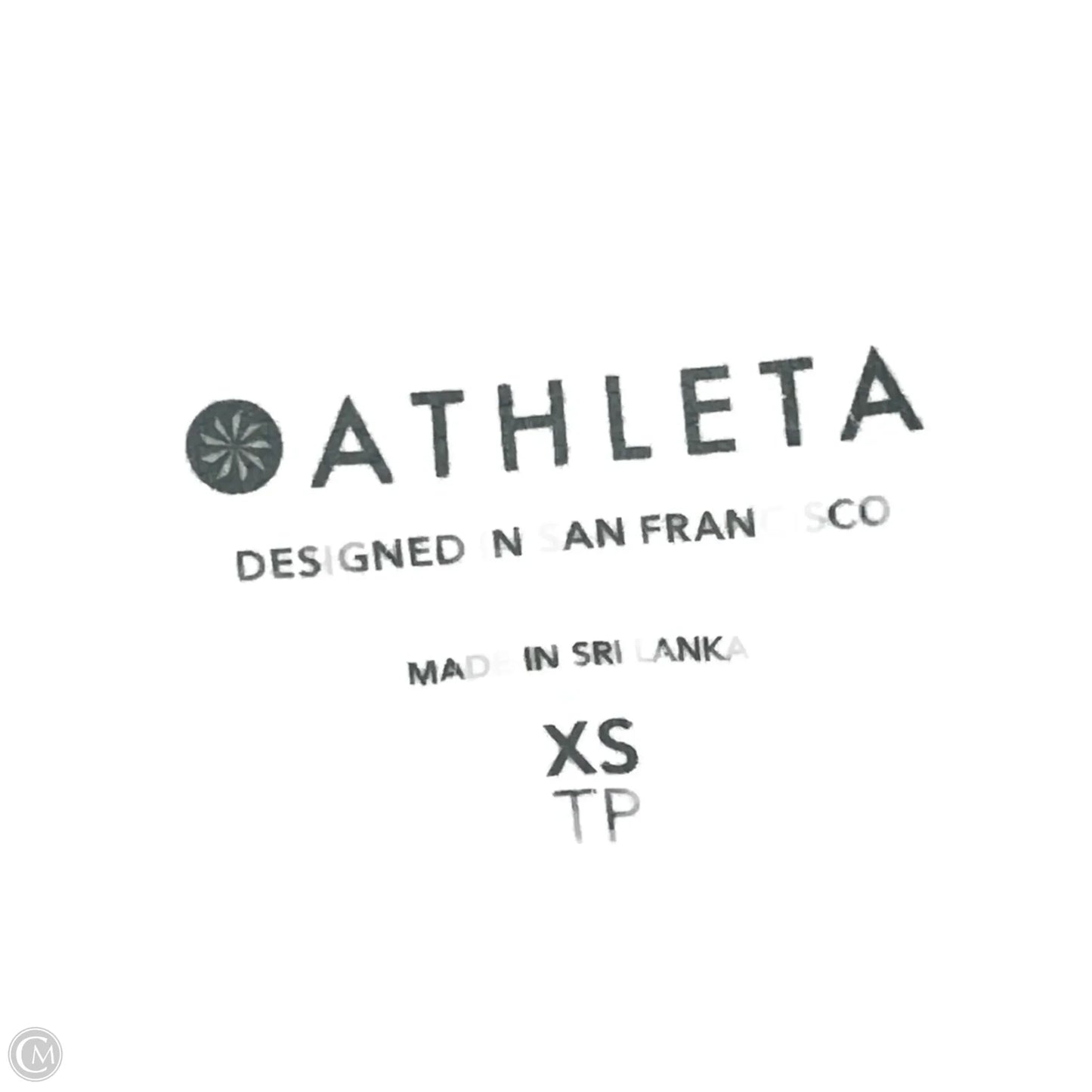 Athletic Bra By Athleta In Blue & Grey, Size: Xs