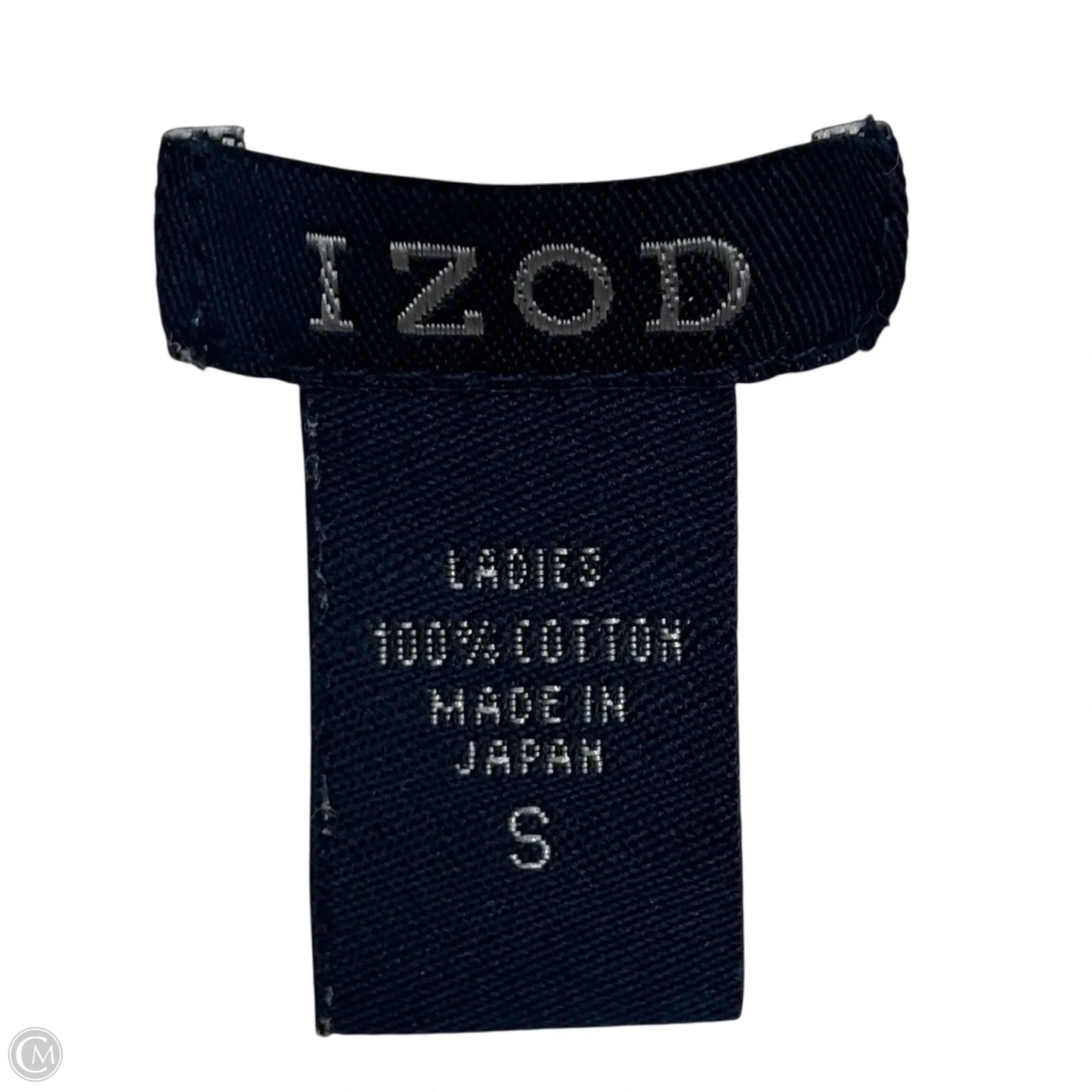 Sweater By Izod In Pink & White, Size: S