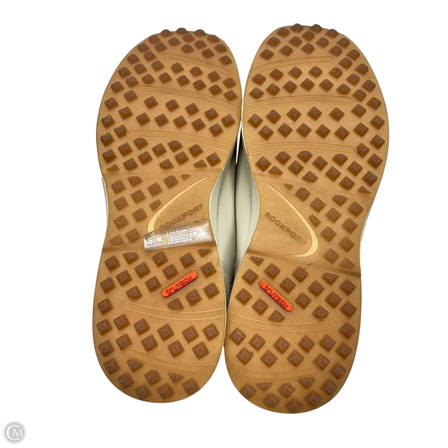 Shoes Athletic By Rockport In Cream, Size: 11