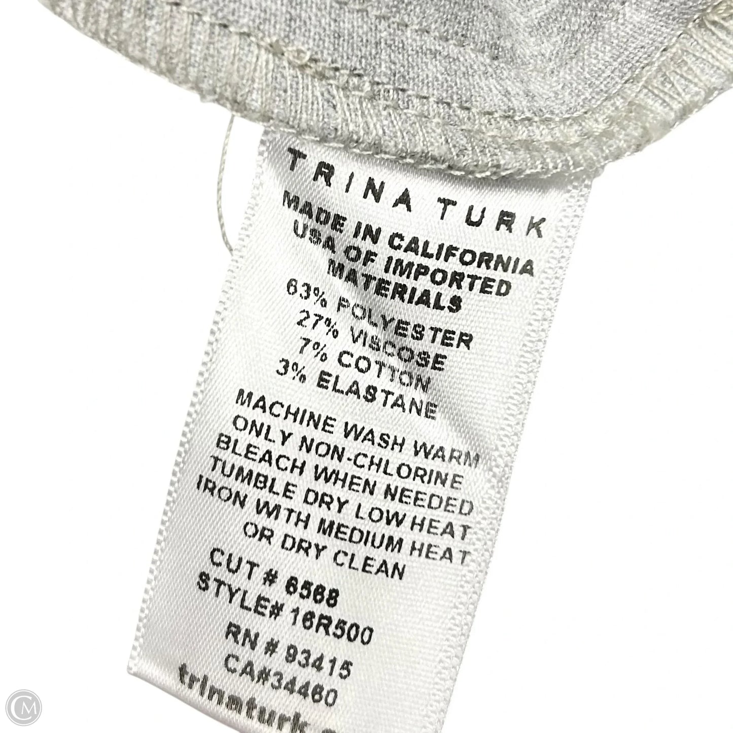 Pants Dress By Trina Turk In Grey, Size: 8