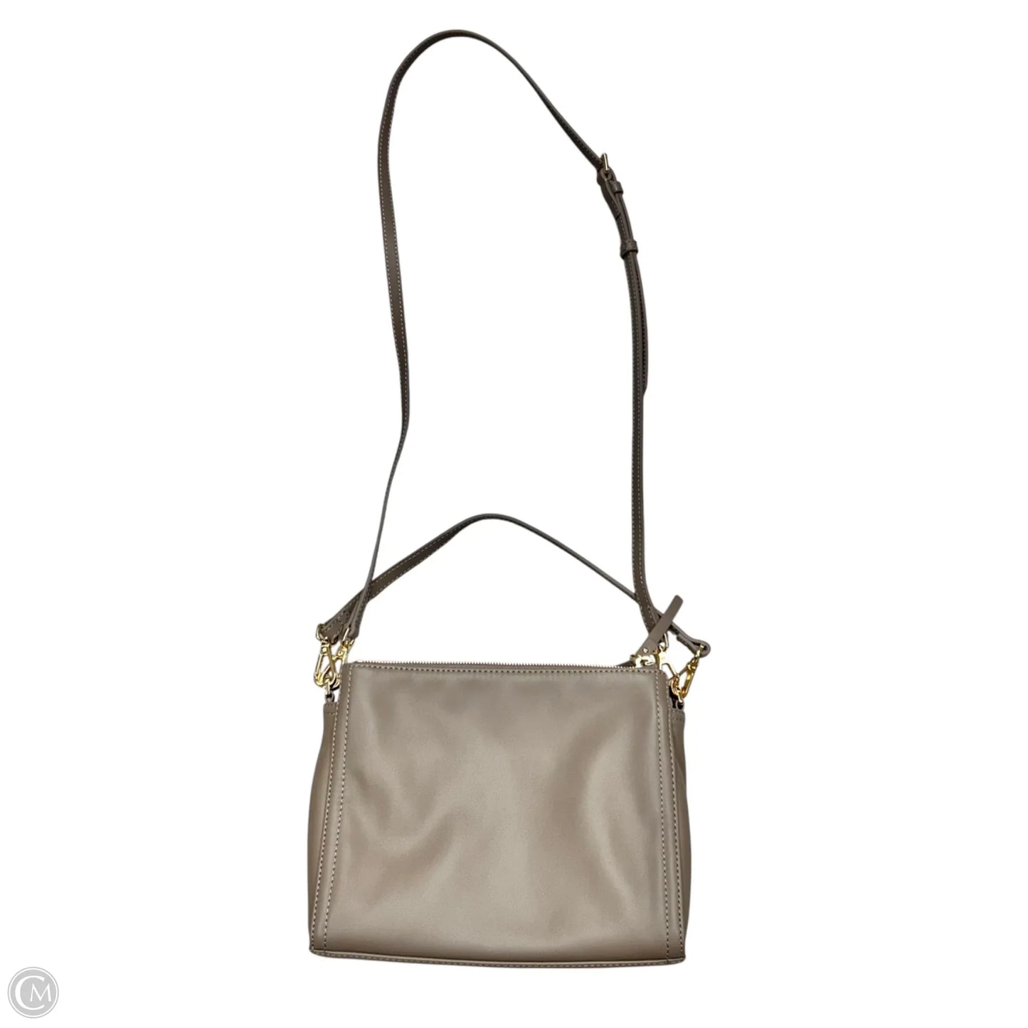 Crossbody Leather By Quince, Size: Small