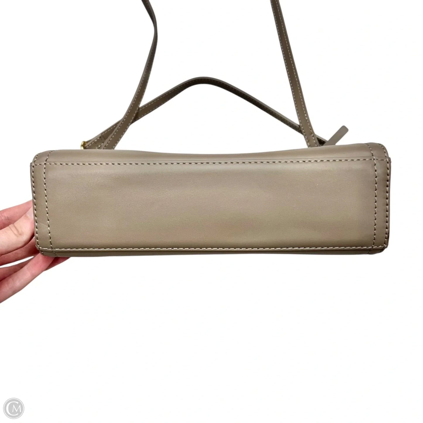 Crossbody Leather By Quince, Size: Small