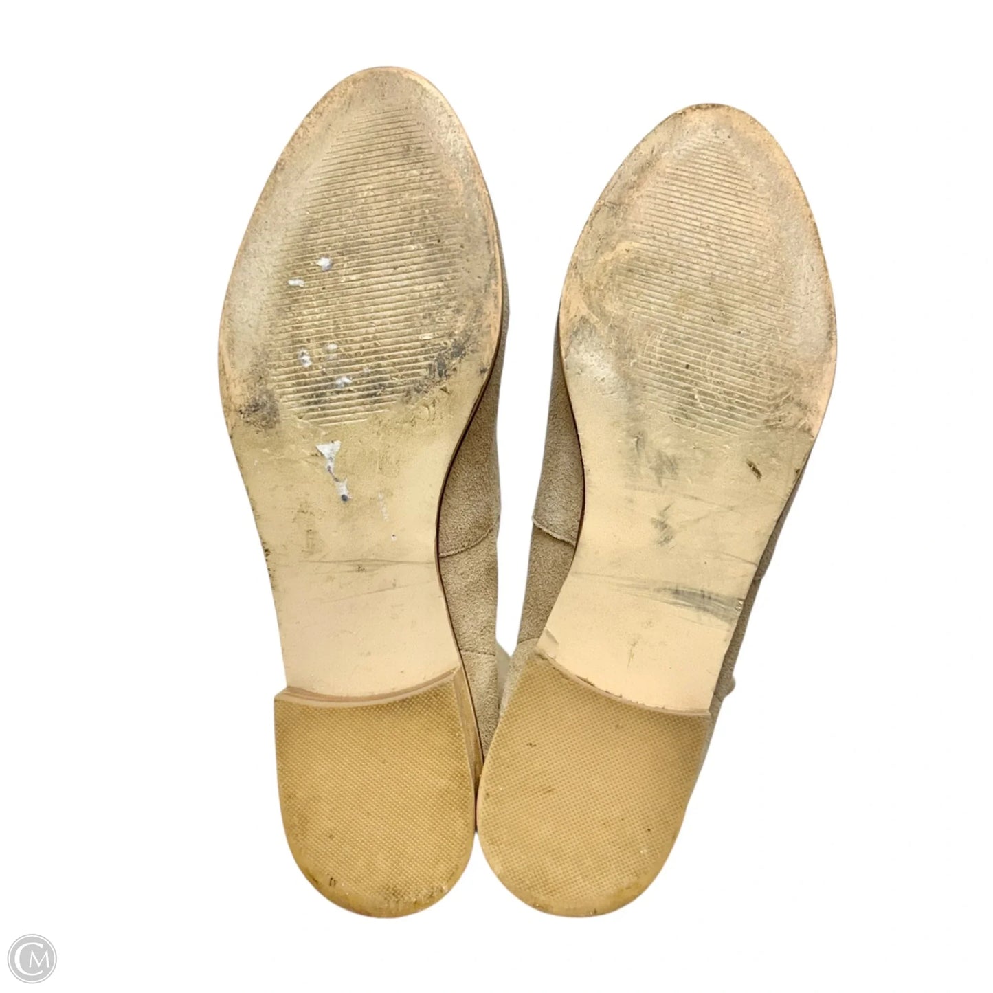 Boots Ankle Heels By Dr Scholls In Beige, Size: 7