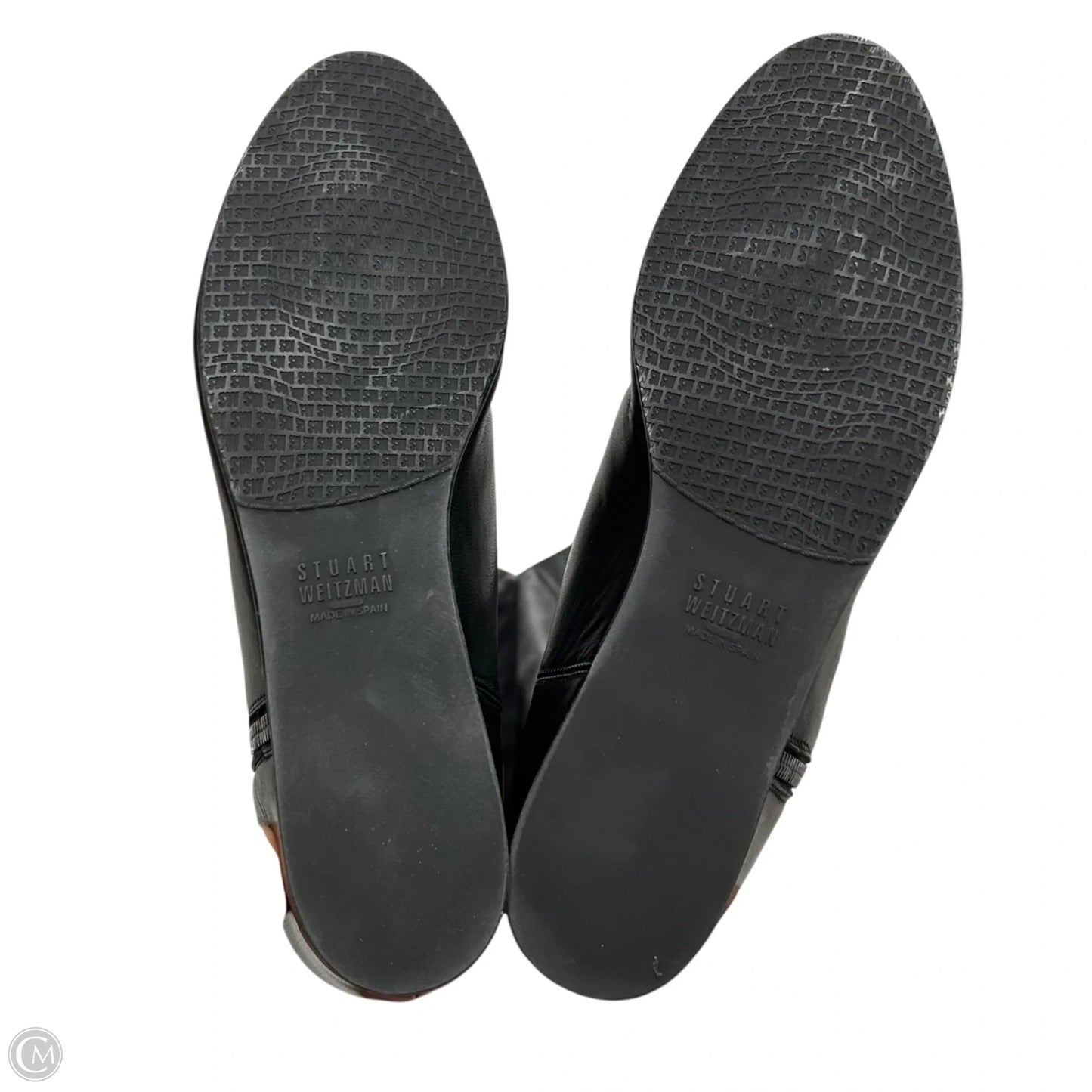 Boots Designer By Stuart Weitzman In Black, Size: 6.5