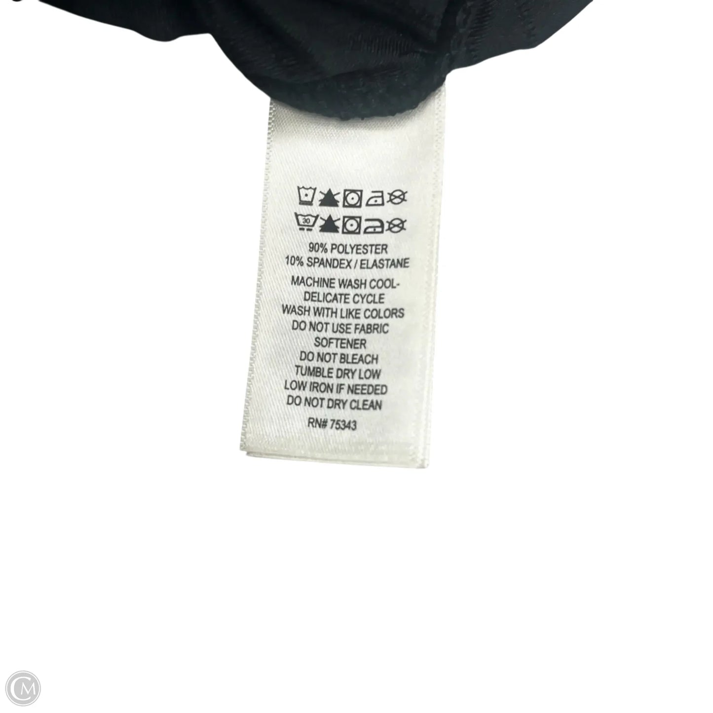 Athletic Jacket By Tommy Bahama In Black, Size: M