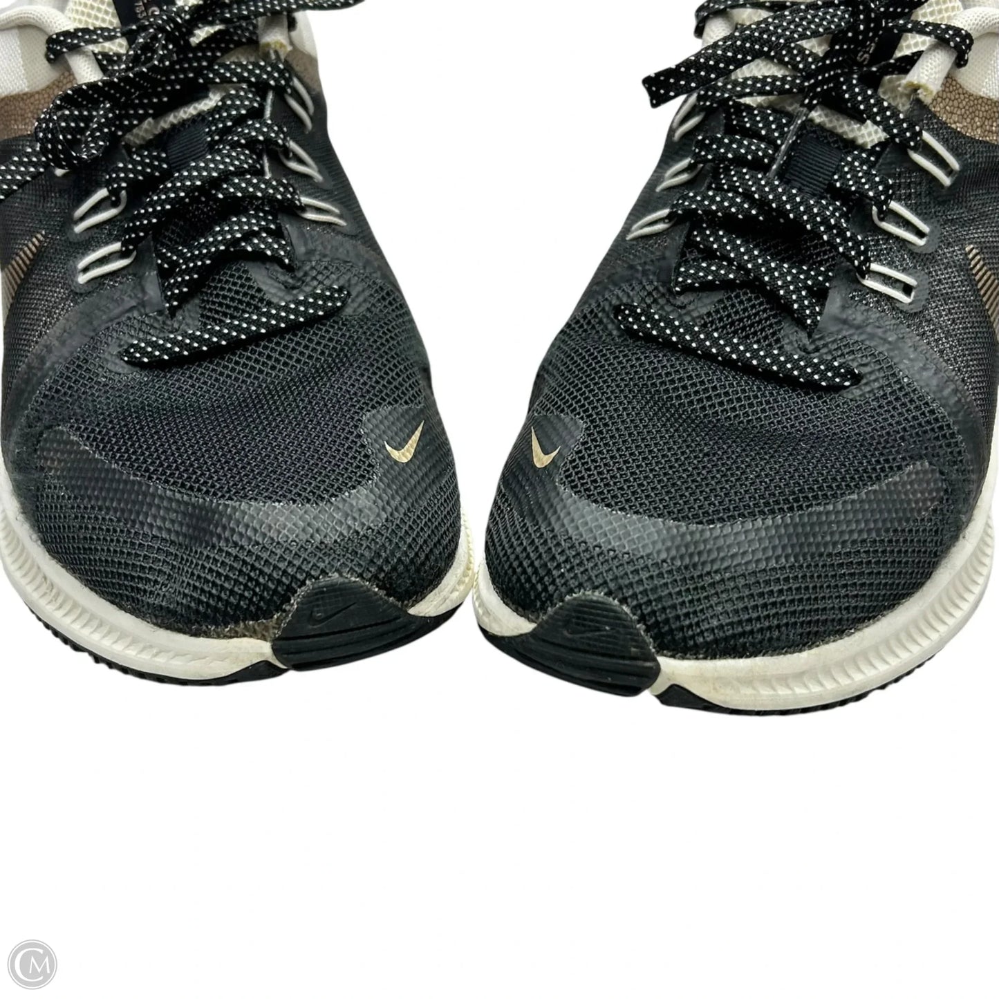 Shoes Athletic By Nike In Black & Cream, Size: 8.5
