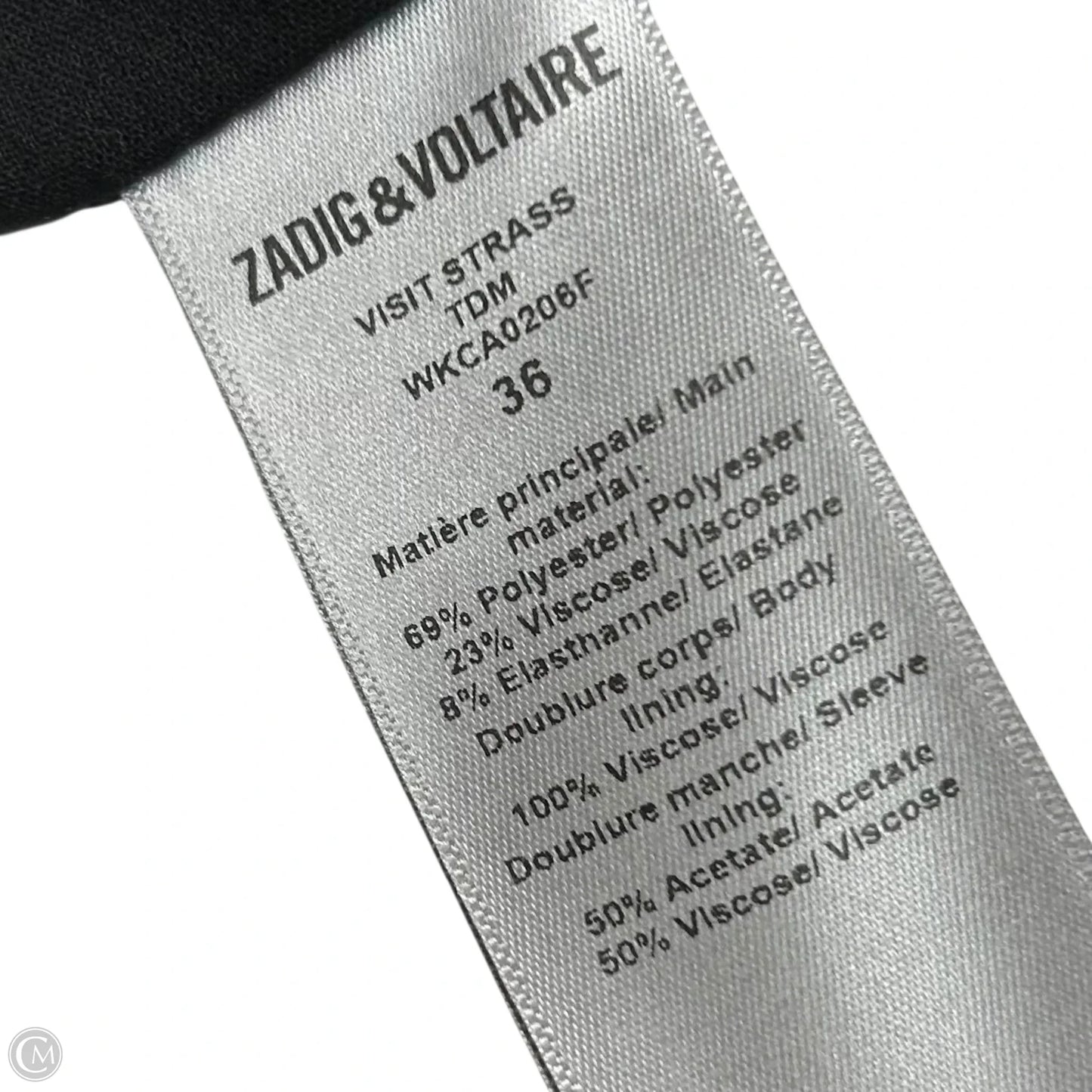 Blazer By Zadig And Voltaire In Black & Blue, Size: S