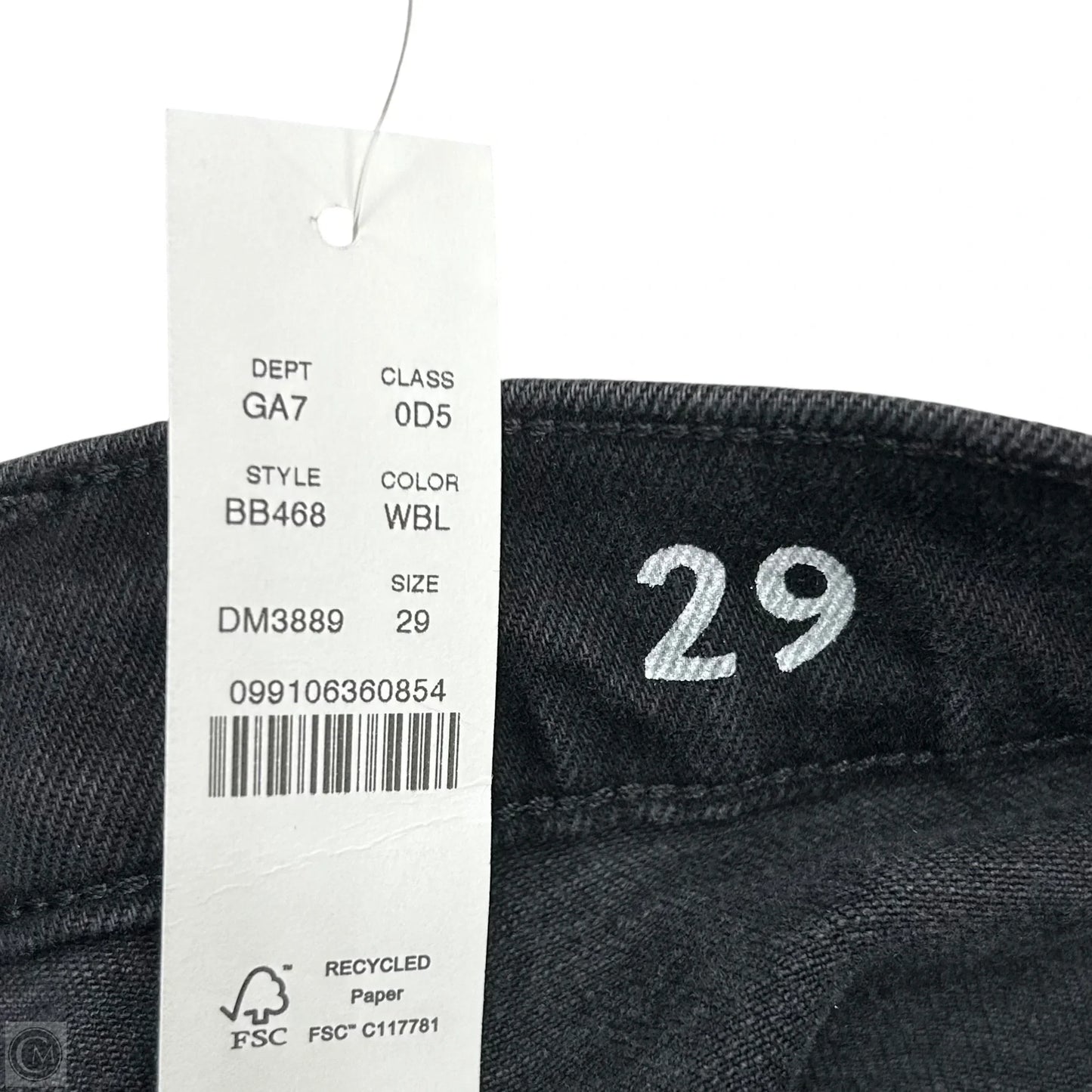 Jeans Boyfriend By J. Crew In Black Denim, Size: 8