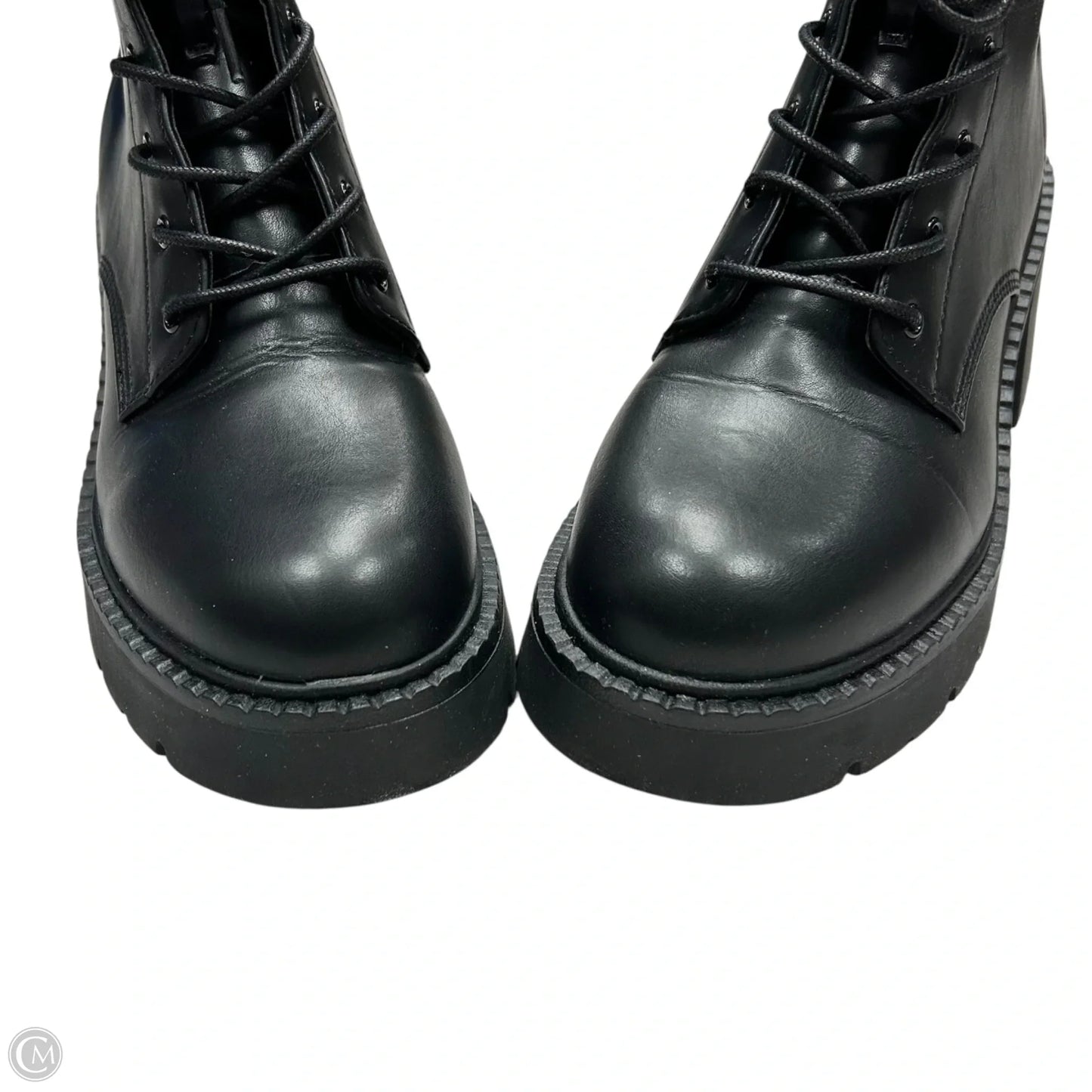 Boots Combat By Madden Girl In Black, Size: 9