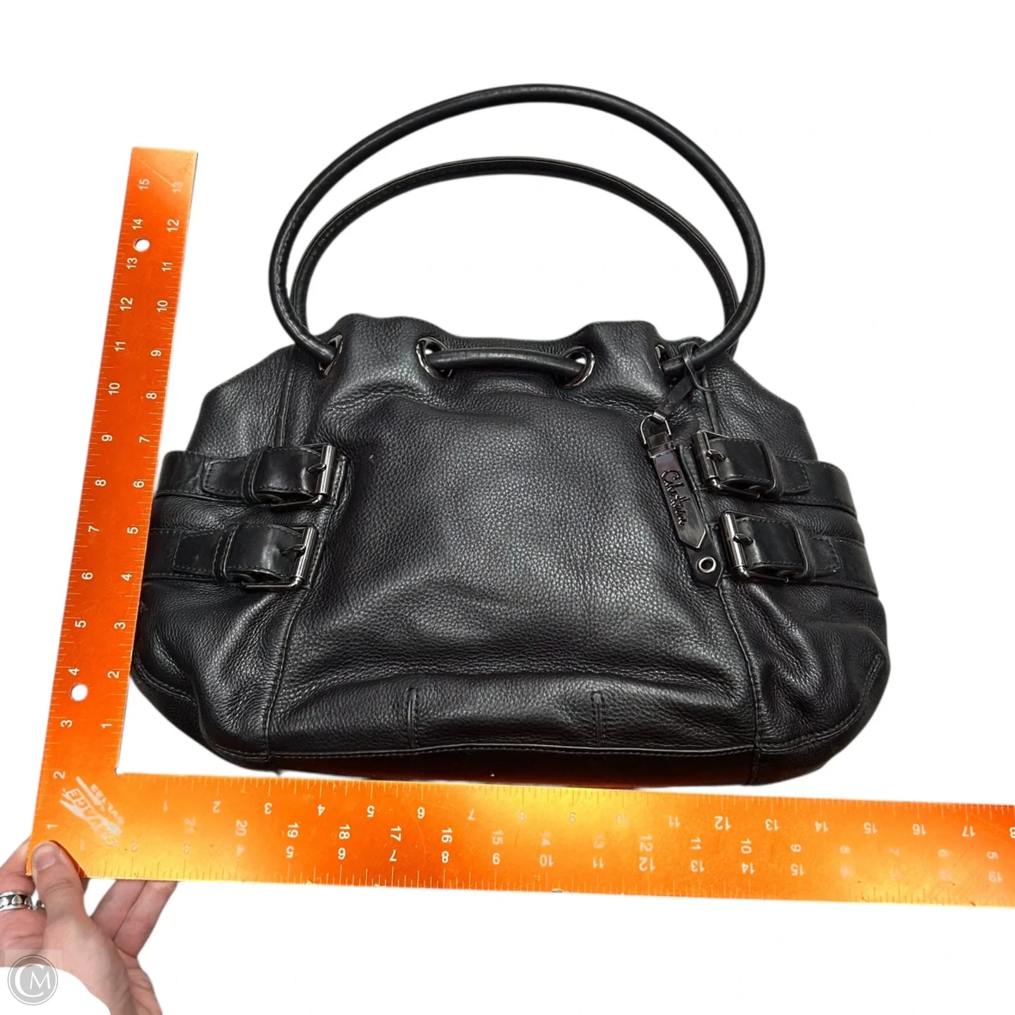 Handbag Leather By Cole-haan, Size: Medium