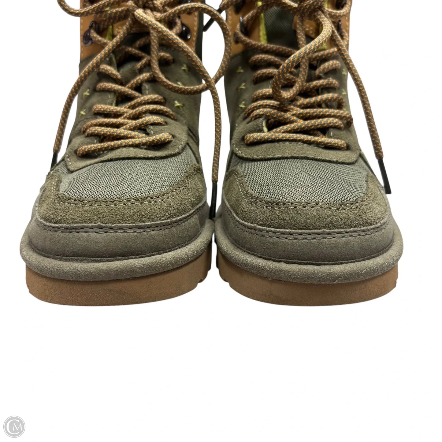 Boots Designer By Ugg In Green, Size: 7