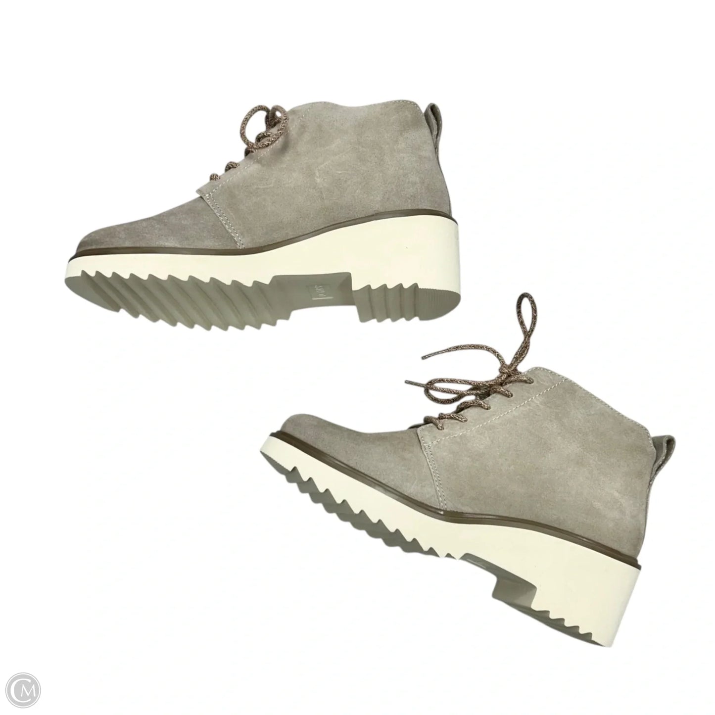 Boots Ankle Heels By Toms In Taupe, Size: 8