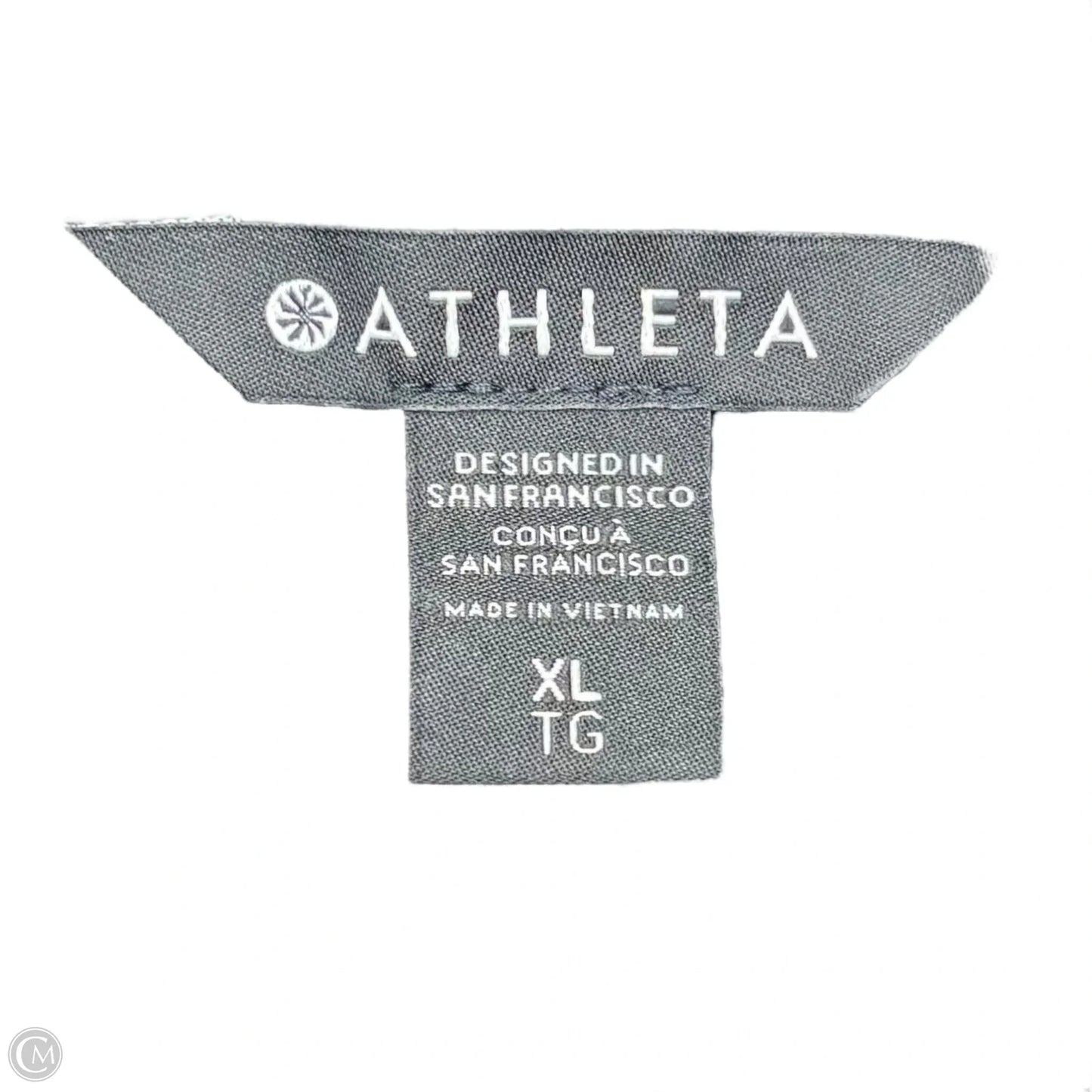 Athletic Top Long Sleeve Crewneck By Athleta In Black, Size: Xl