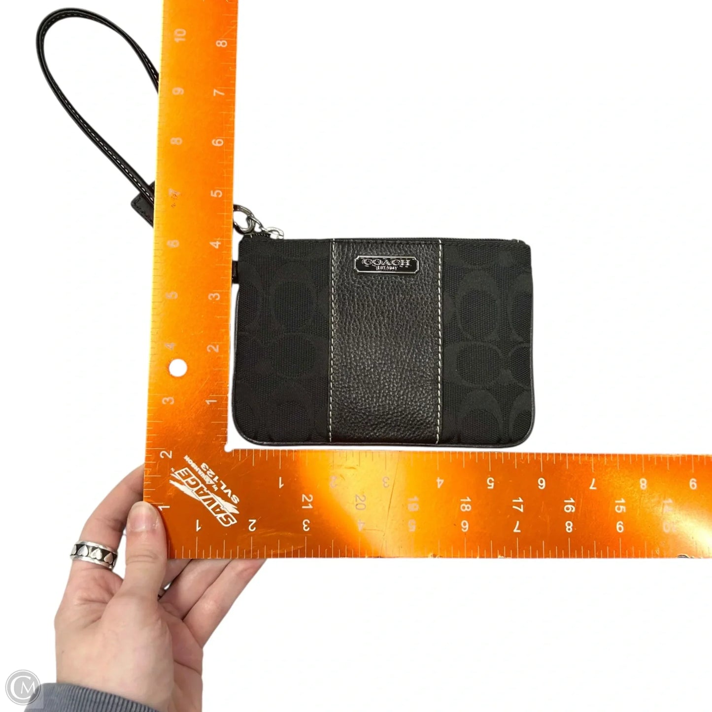 Wristlet Designer By Coach, Size: Small