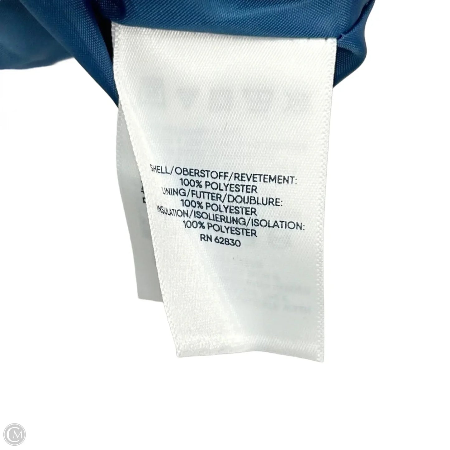 Vest Puffer & Quilted By Lands End In Blue & White, Size: Xl